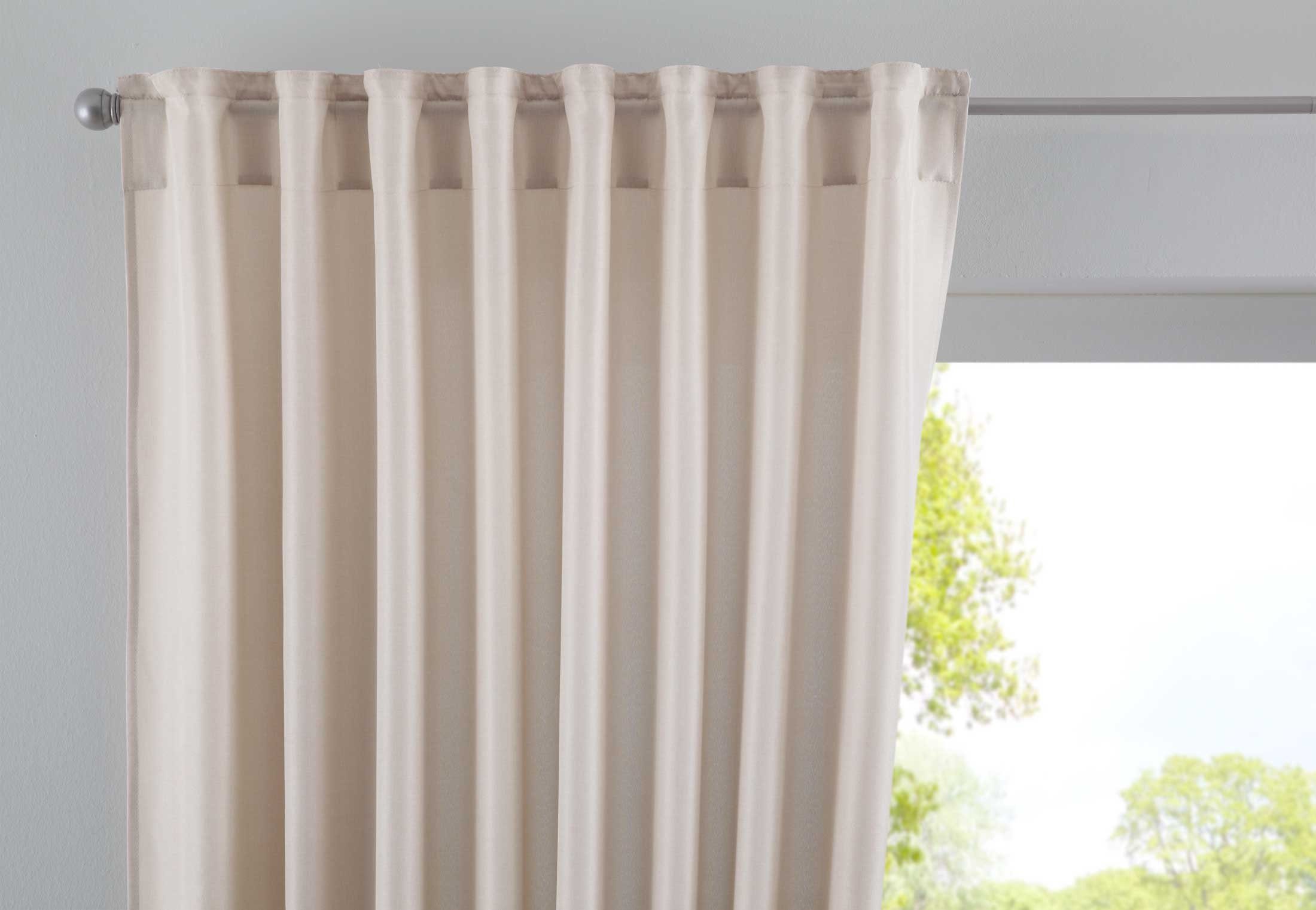 Gardinenbox Vorhang (1 St), verdecketeSchlaufen, transparent, Cationic »JEN günstig online kaufen