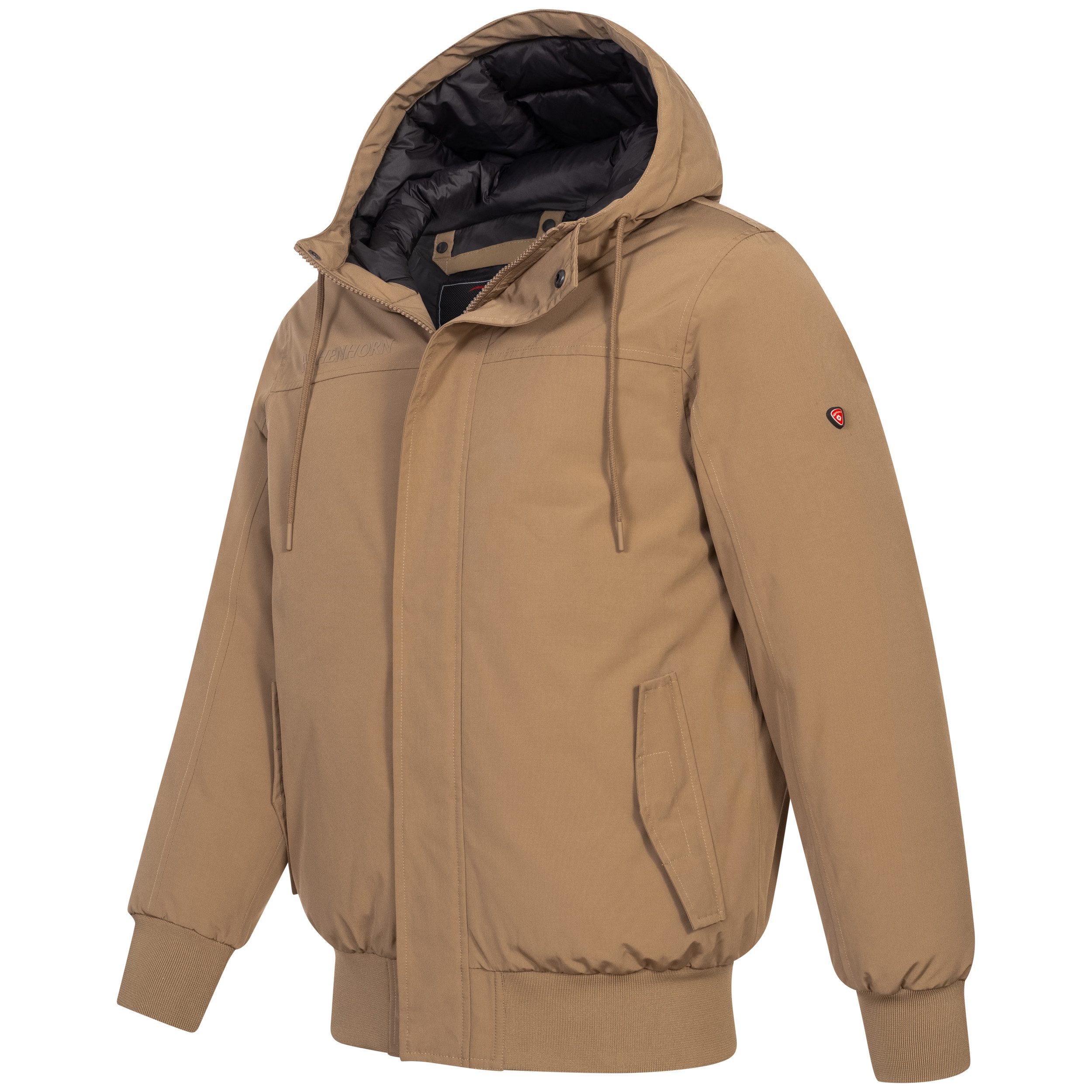 Höhenhorn Winterjacke Alpwall Herren Winter Jacke für Männer Gefüttert Wasserdicht Atmungsaktiv, Thermo-Isoliert, Hochwertige Details