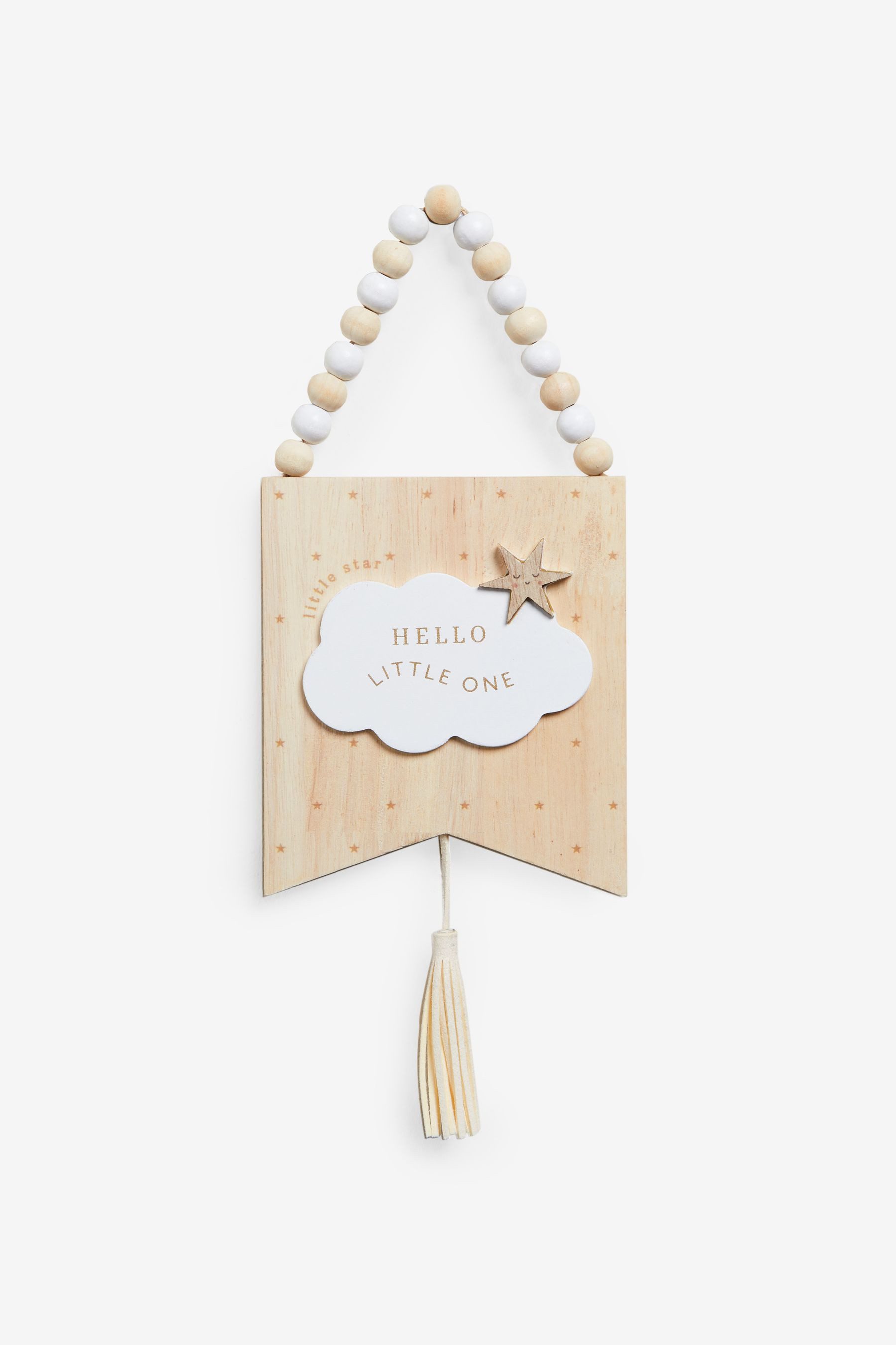 Next Dekohänger Neue Hängedeko für Babys, Wolken aus Holz (1 St) günstig online kaufen