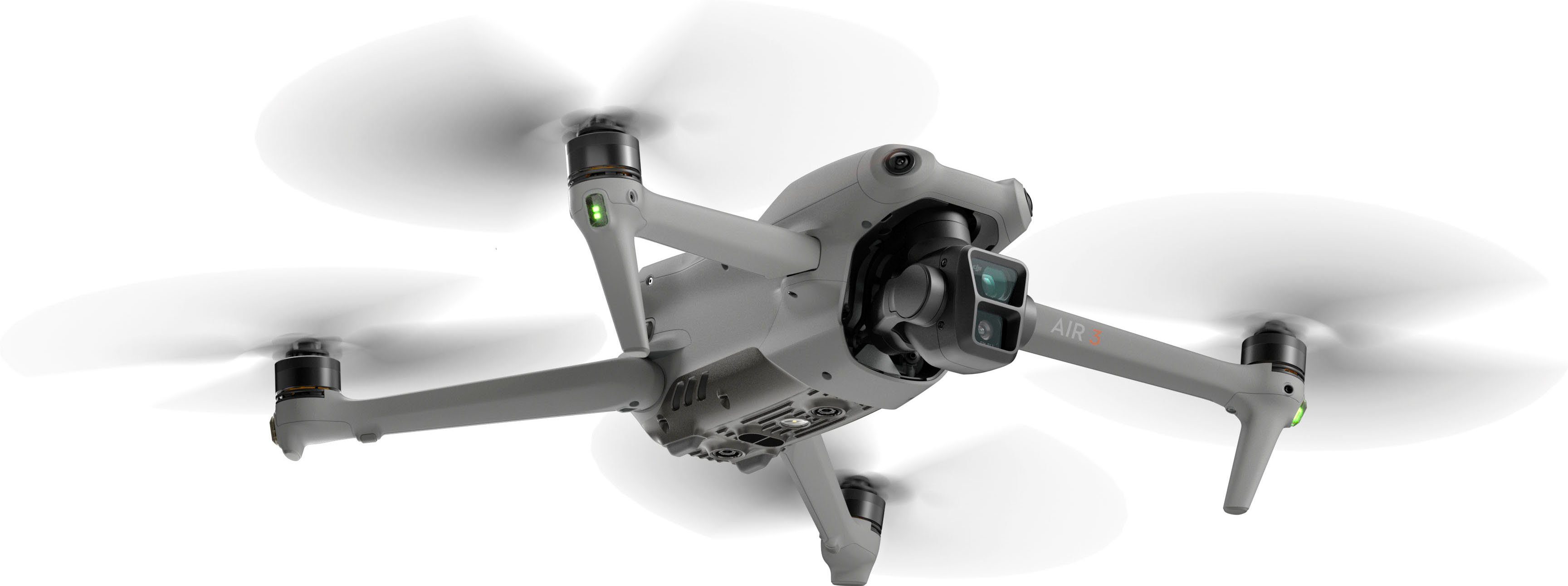 DJI Air 3 Fly More Combo (DJI RC 2) Drohne (4K Ultra HD, DJI RC 2 Fernsteuerung, 3 Akkus, Ladestation und Umhängetasche)