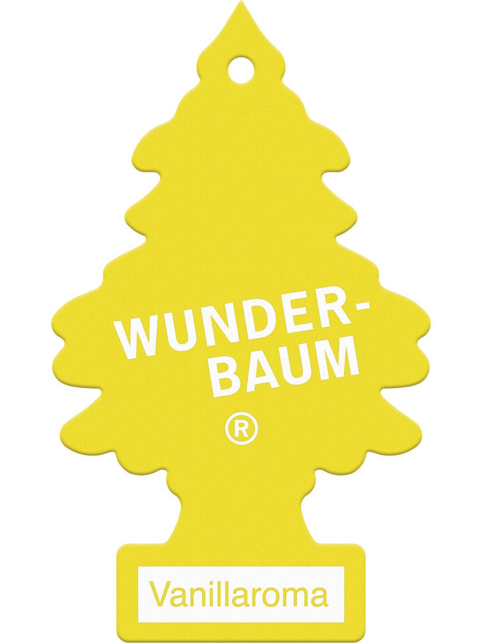 Raumduft Wunderbaum Papierlufterfrischer Vanillearoma