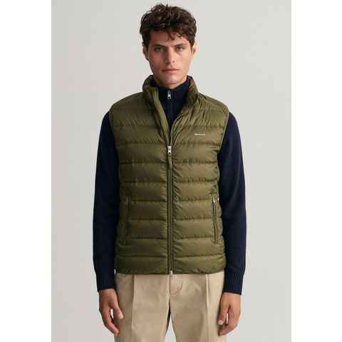 Gant Steppweste LIGHT GILET im Streifen-Stepp-Look