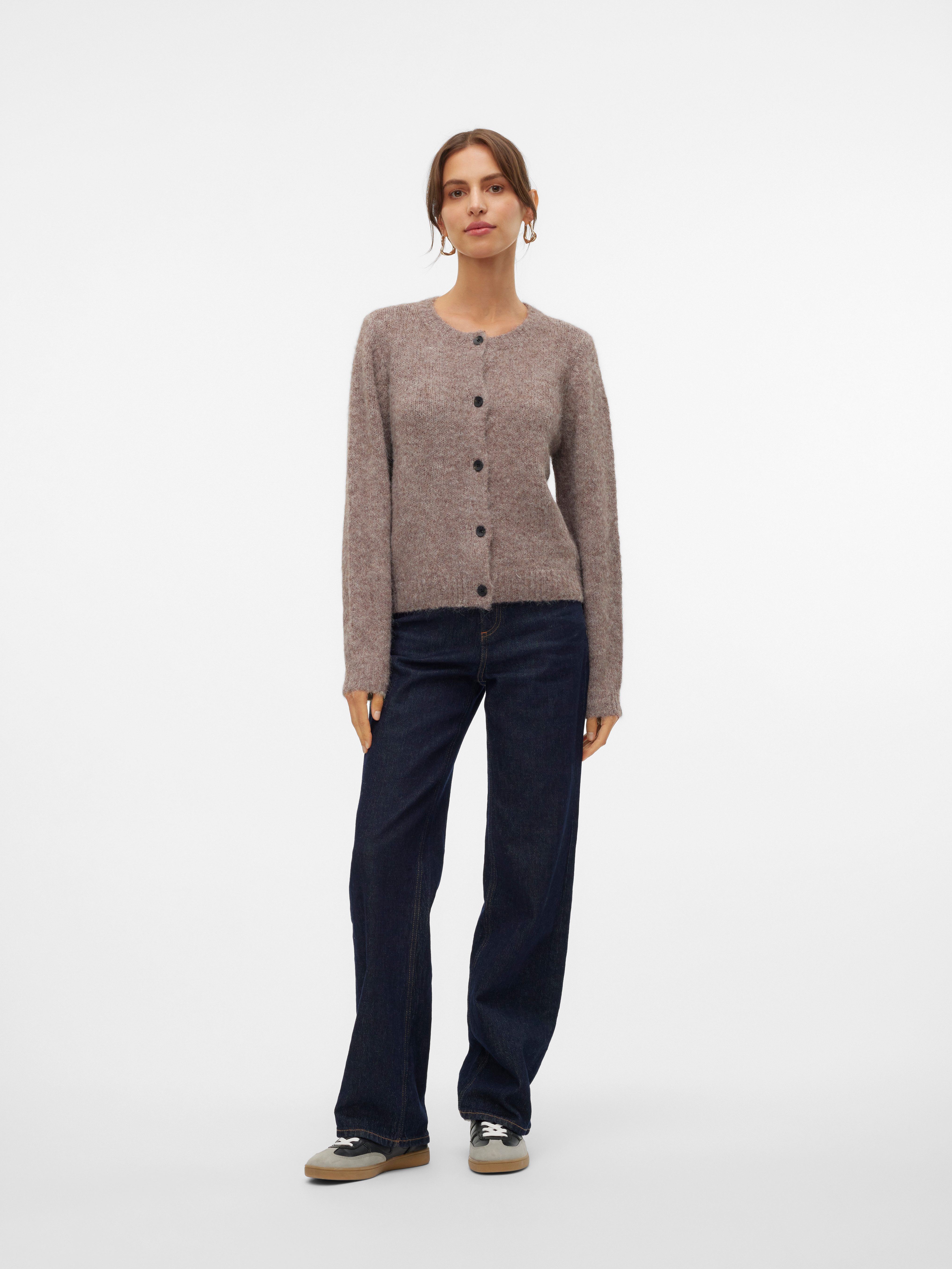 Vero Moda Saba Plain Cardigan Vest Dames