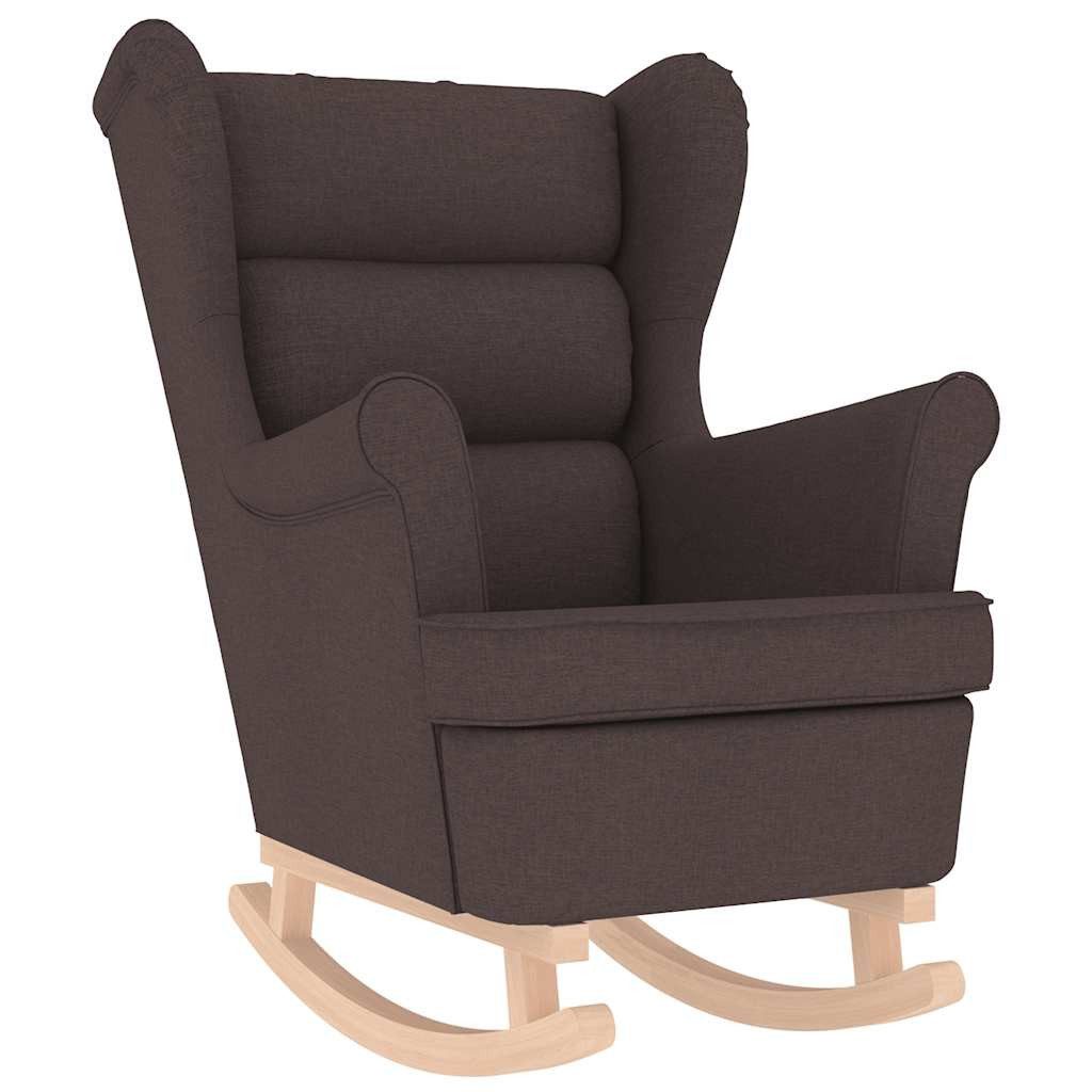 vidaXL Sessel Schaukelsessel Dunkelbraun 74x90x102 cm günstig online kaufen