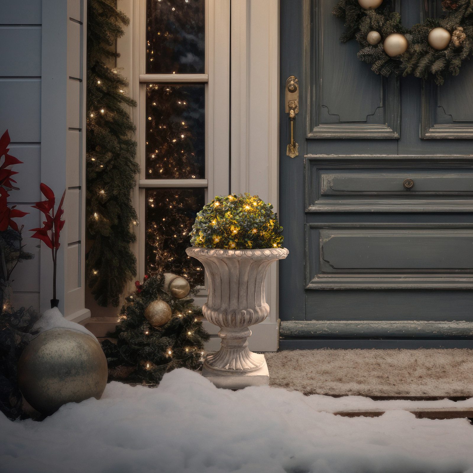 HTI-Living Pflanzkübel Pflanzkübel Athene Antik Hellgrau (Stück, 1 St., 1 P günstig online kaufen