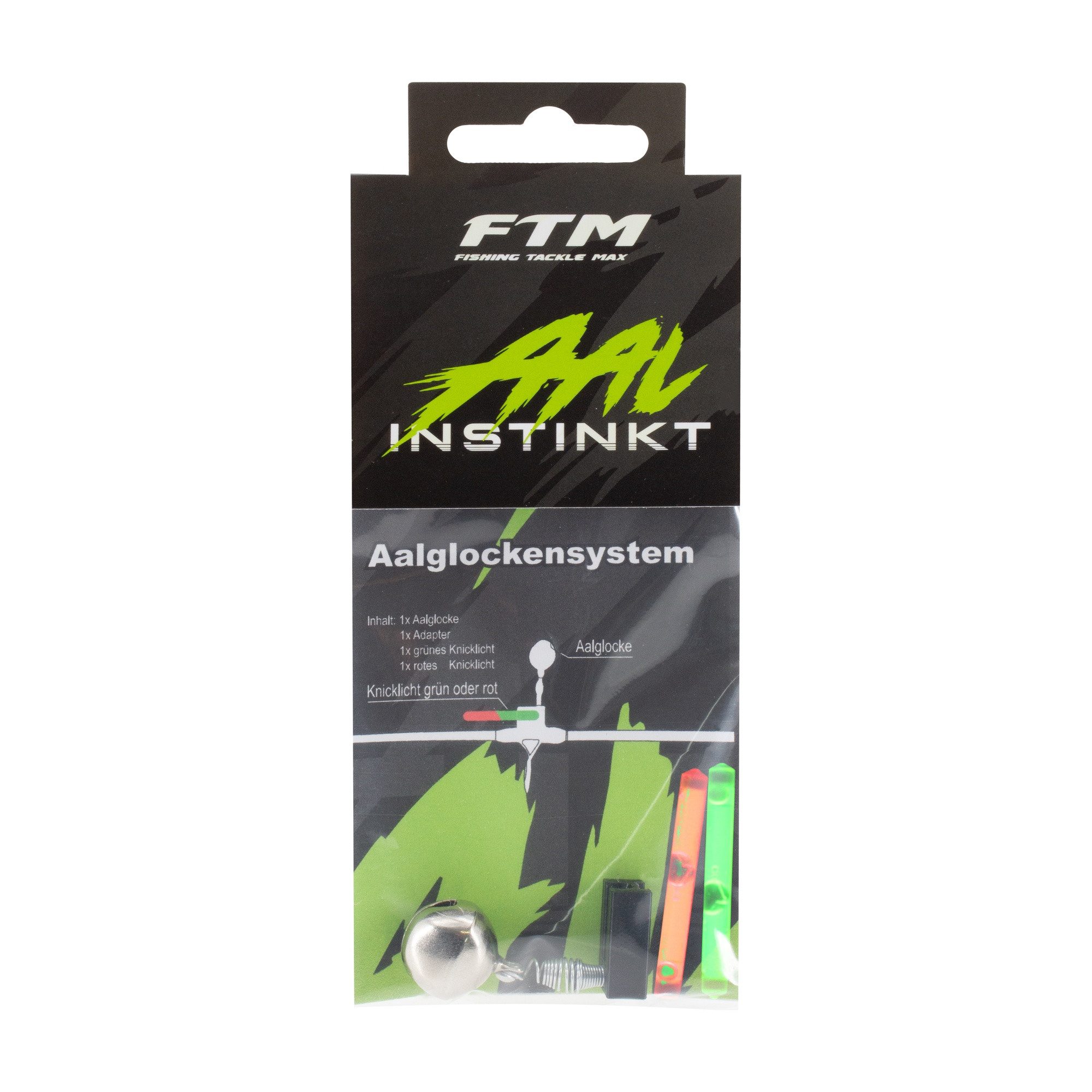 Fishing Tackle Max Knicklicht Aalglockensystem mit 2 Knicklichtern