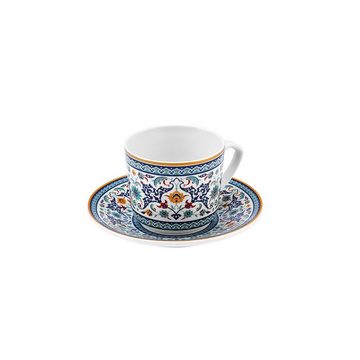 Karaca Kaffeeservice Beylerbeyi 6 Personen Kaffeetassen-Set 80 ml - Traditionelles t