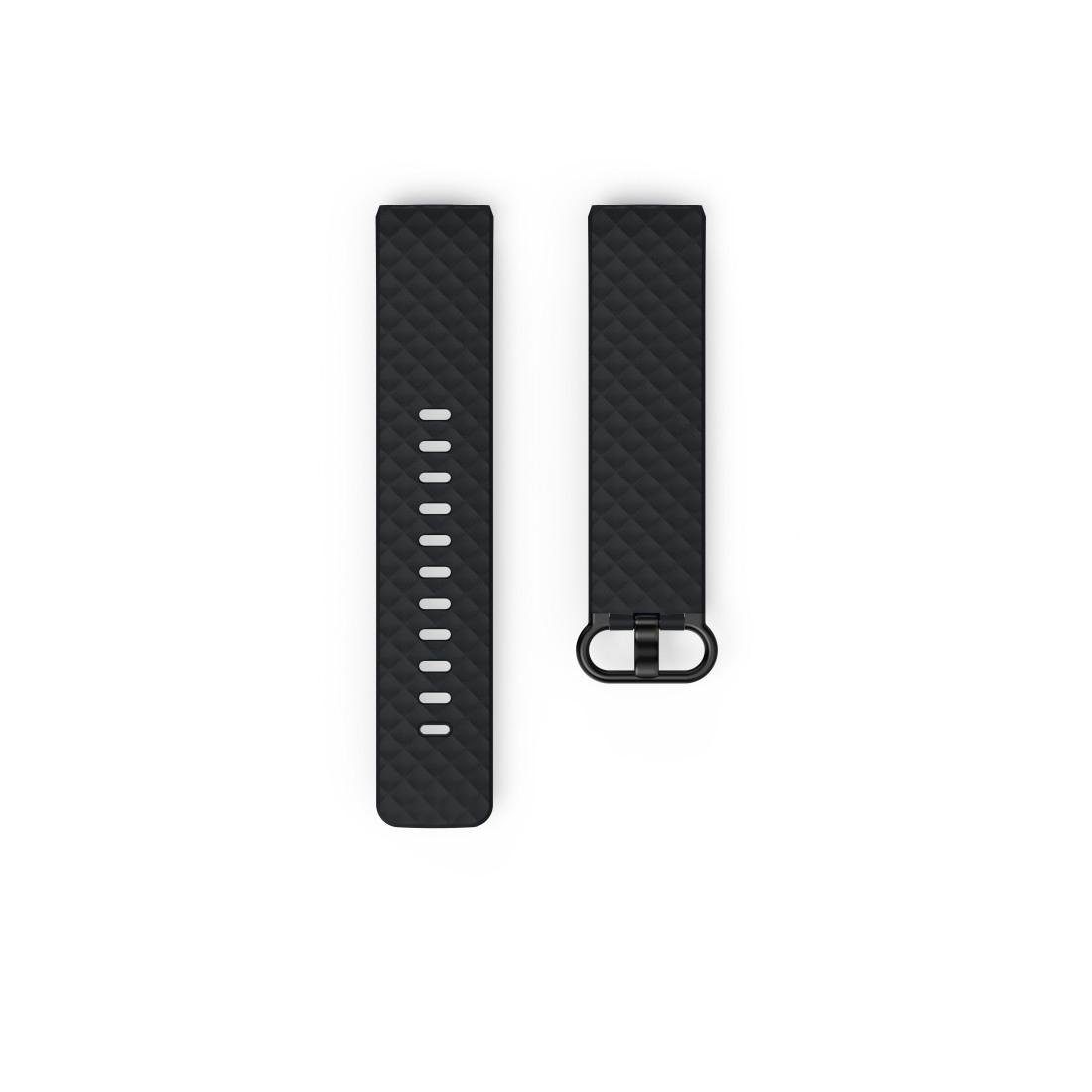 22mm, 4, Ersatzarmband Fitbit Fitbit Hama schwarz Smartwatch-Armband Charge für und 3 cm Charge 19,9