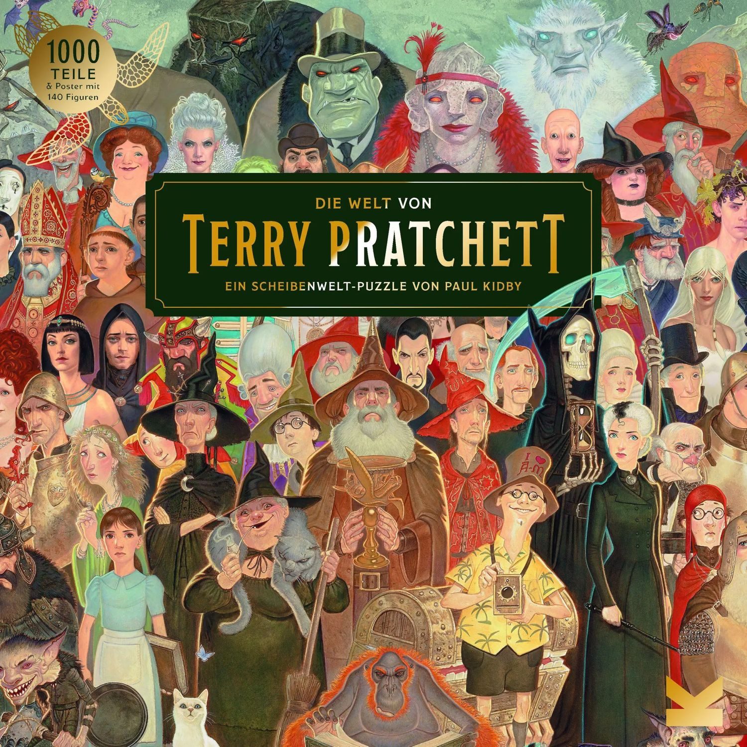 Laurence King Puzzle DIe Welt von Terry Pratchett, 1000 Puzzleteile