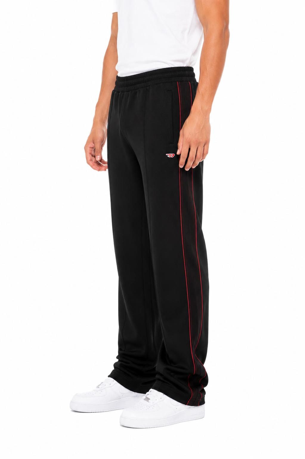 Diesel Jogginghose Diesel P-ZAMPER-D Herren Hose Jogginghose Schwarz
