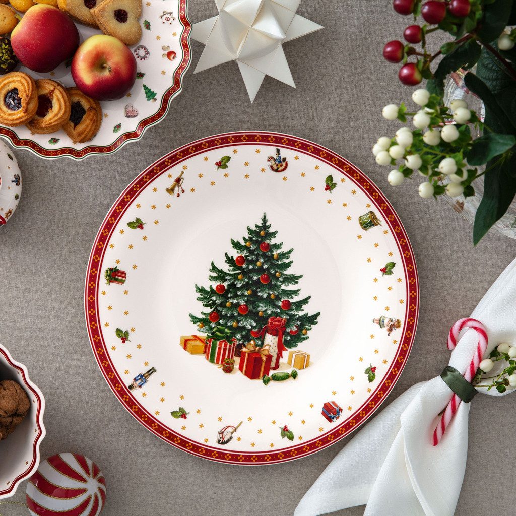 Villeroy & Boch Platzteller Toy's Delight Specials Platzteller 30 cm ø, 1-tlg., Premium Porcelain, mikrow.- & spülm.sicher, Made in Germany