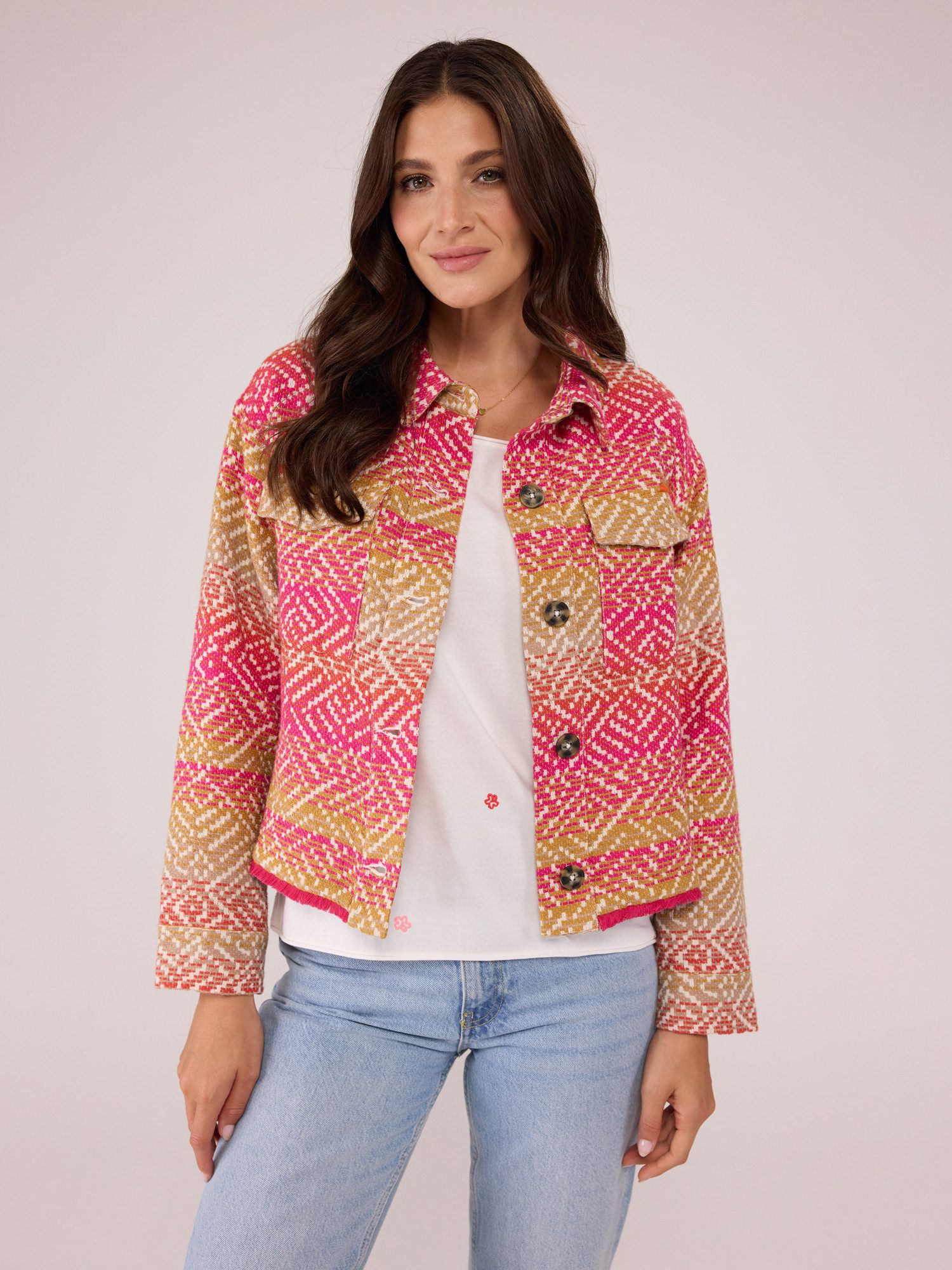 Lieblingsstück Hemdjacke IdnaL aus 100% Baumwolle günstig online kaufen