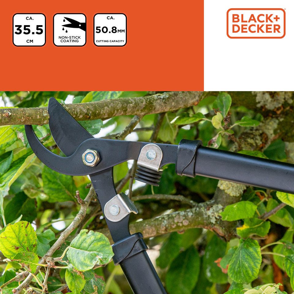Black + Decker Gartenschere BLACK+DECKER Heckenschere