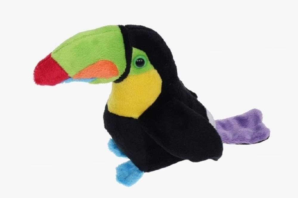 Cornelißen Kuscheltier Plüsch Tukan ca. 14 cm - naTierliche Geschenke, Kuscheltier (1-St), Hornvogel / Vogel