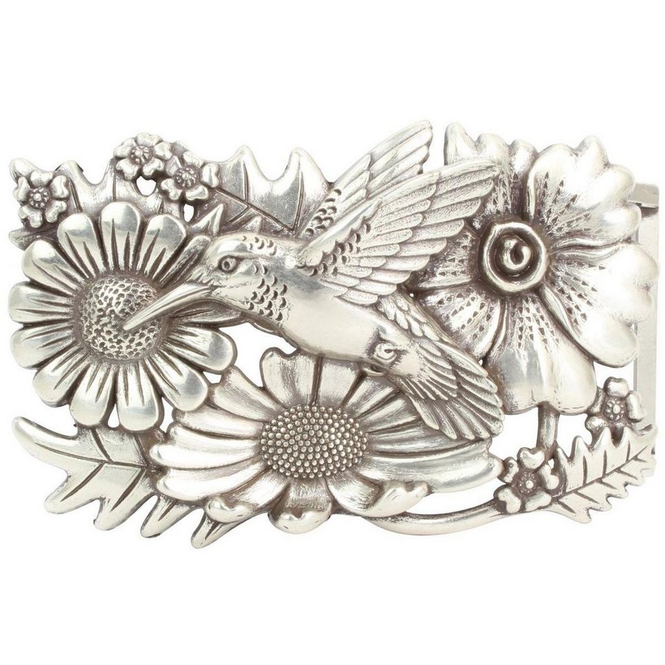 BELTINGER Gürtelschnalle Kolibri 4,0 cm - Buckle Wechselschließe  Gürtelschließe 40mm - Gürtel b