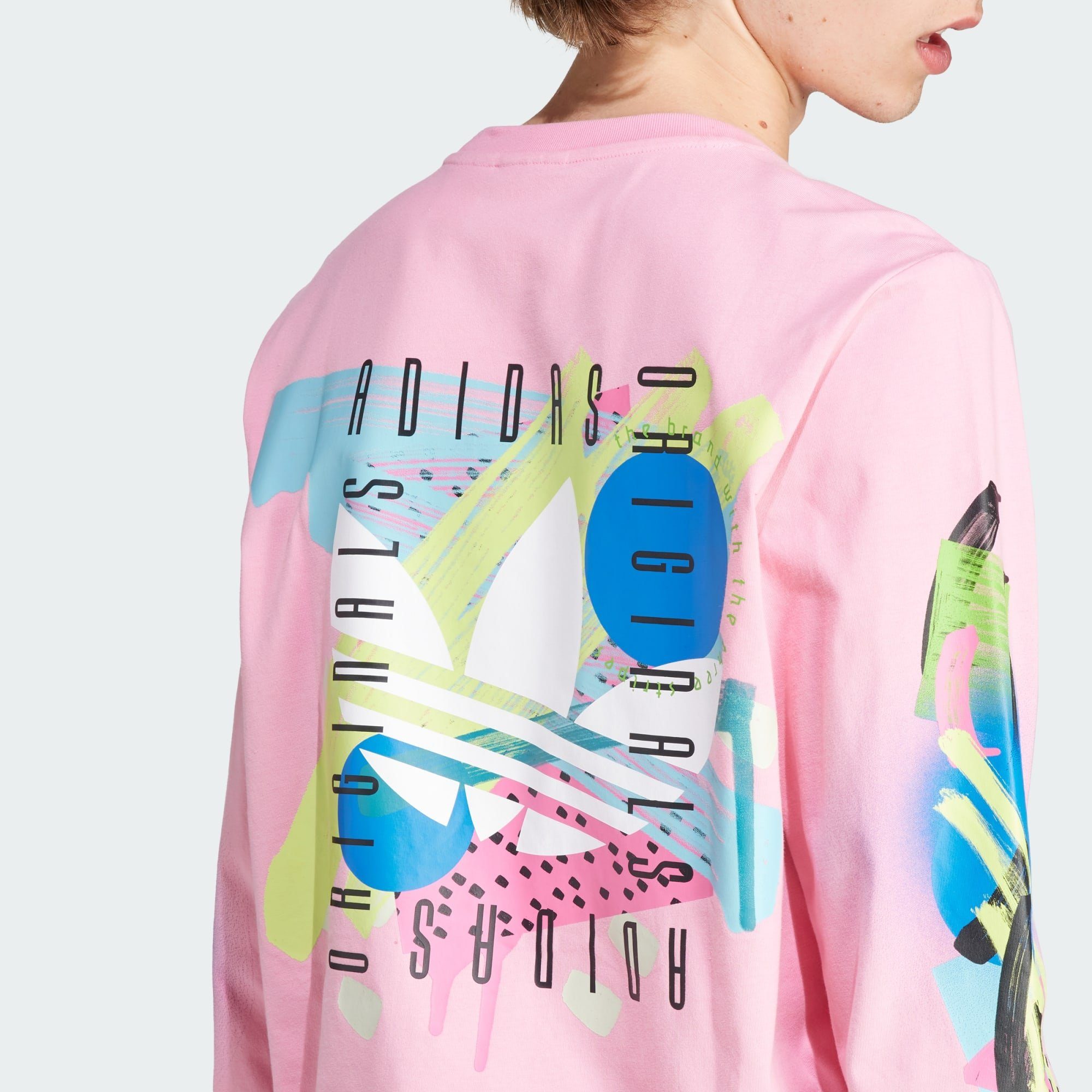 adidas Originals T-Shirt RETRO GRAPHIC LONGSLEEVE