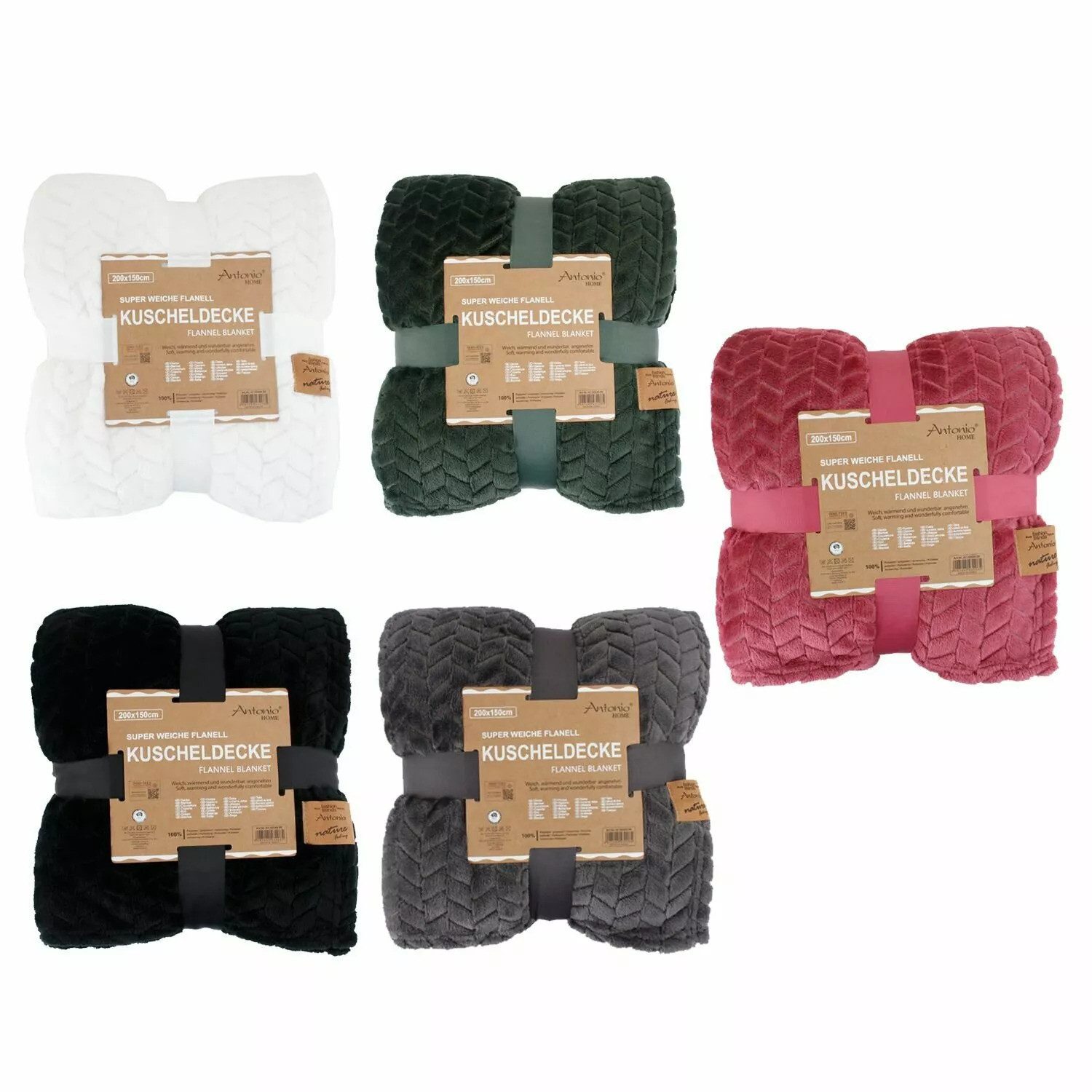 Wohndecke Jacquard Wohndecke » Kuscheldecke 150x200cm, Antonio, » Kuschelde günstig online kaufen