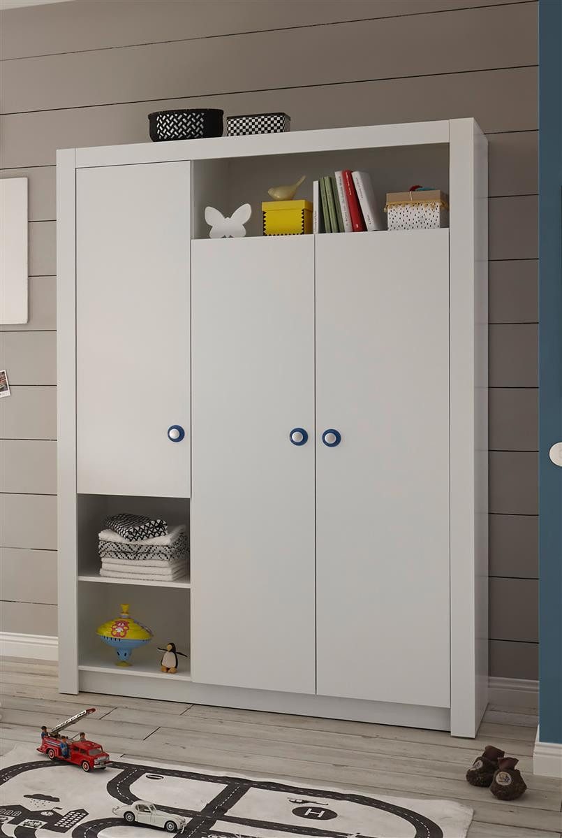 Begabino Kleiderschrank 137 x 195,5 x 56 cm (B/H/T)