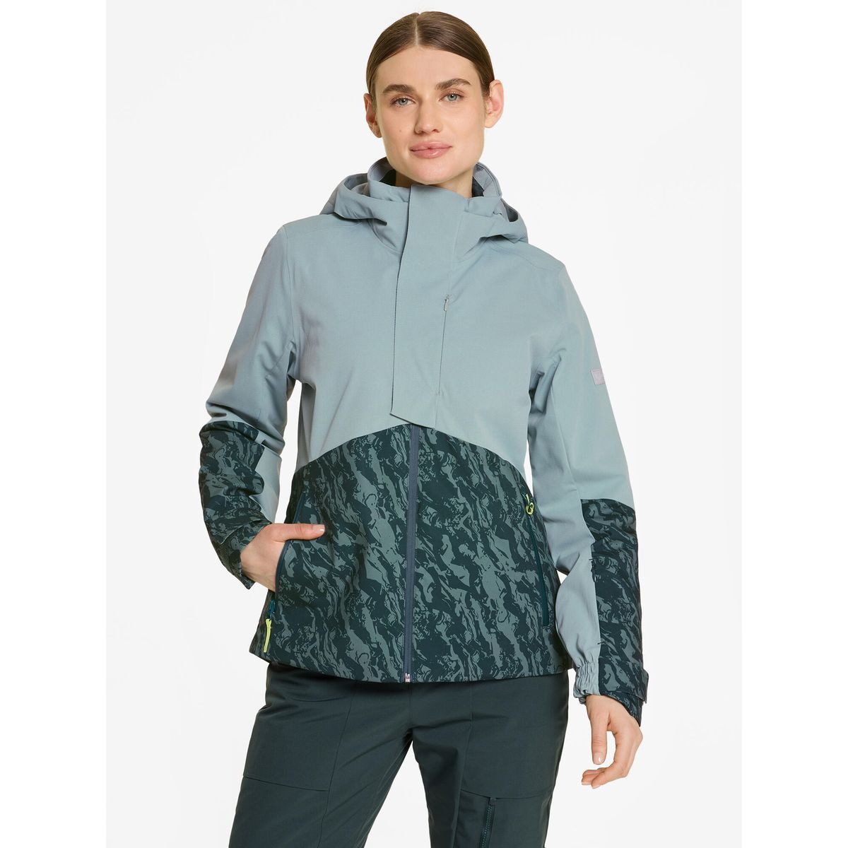 Ziener Skijacke Teda Lady Jacket Ski Funktionelle Skijacke mit AQUASHIELD® Membran, recyceltem Material