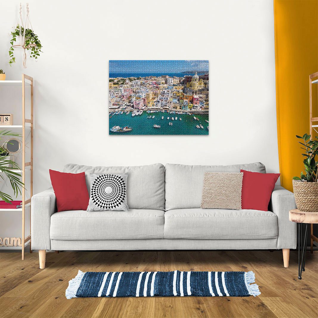 Ravensburger Puzzle Buntes Procida Italien, 1500 günstig online kaufen