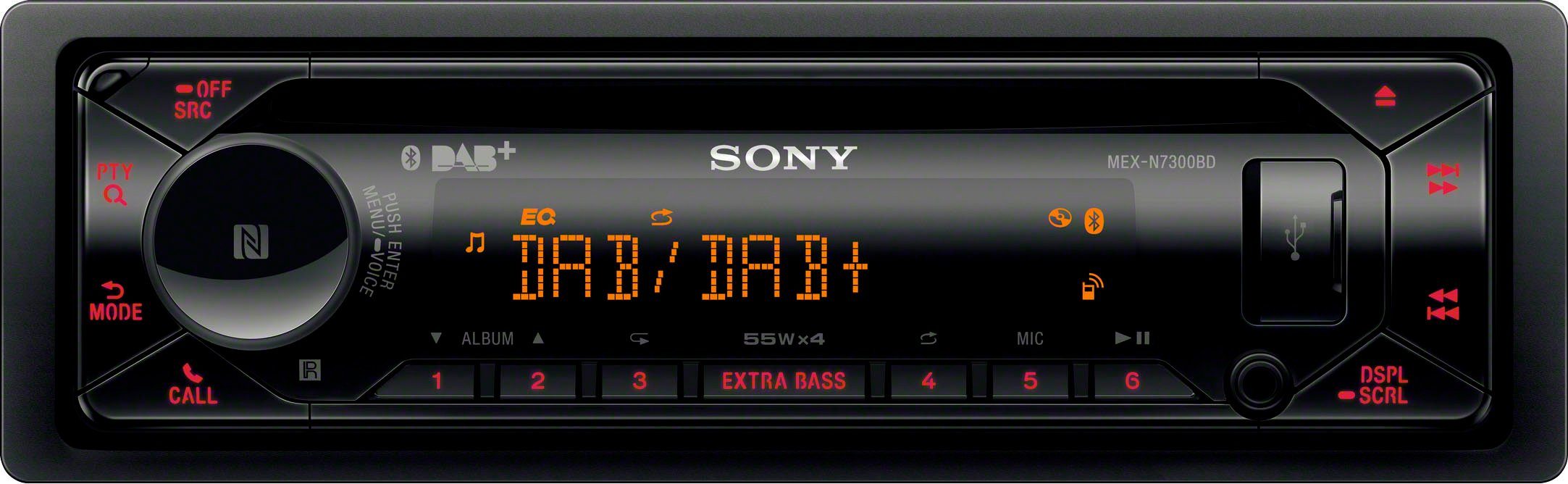 (Digitalradio Sony MEXN7300KIT Autoradio W) (DAB), 55