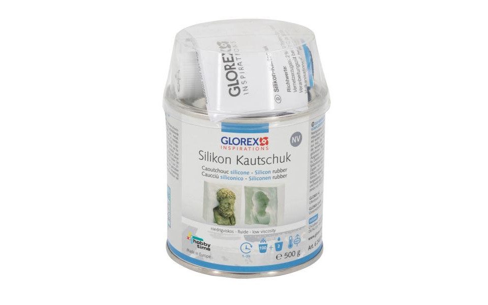 Glorex Silikon Silikon Kautschuk NV 500 g, niedrigviskos