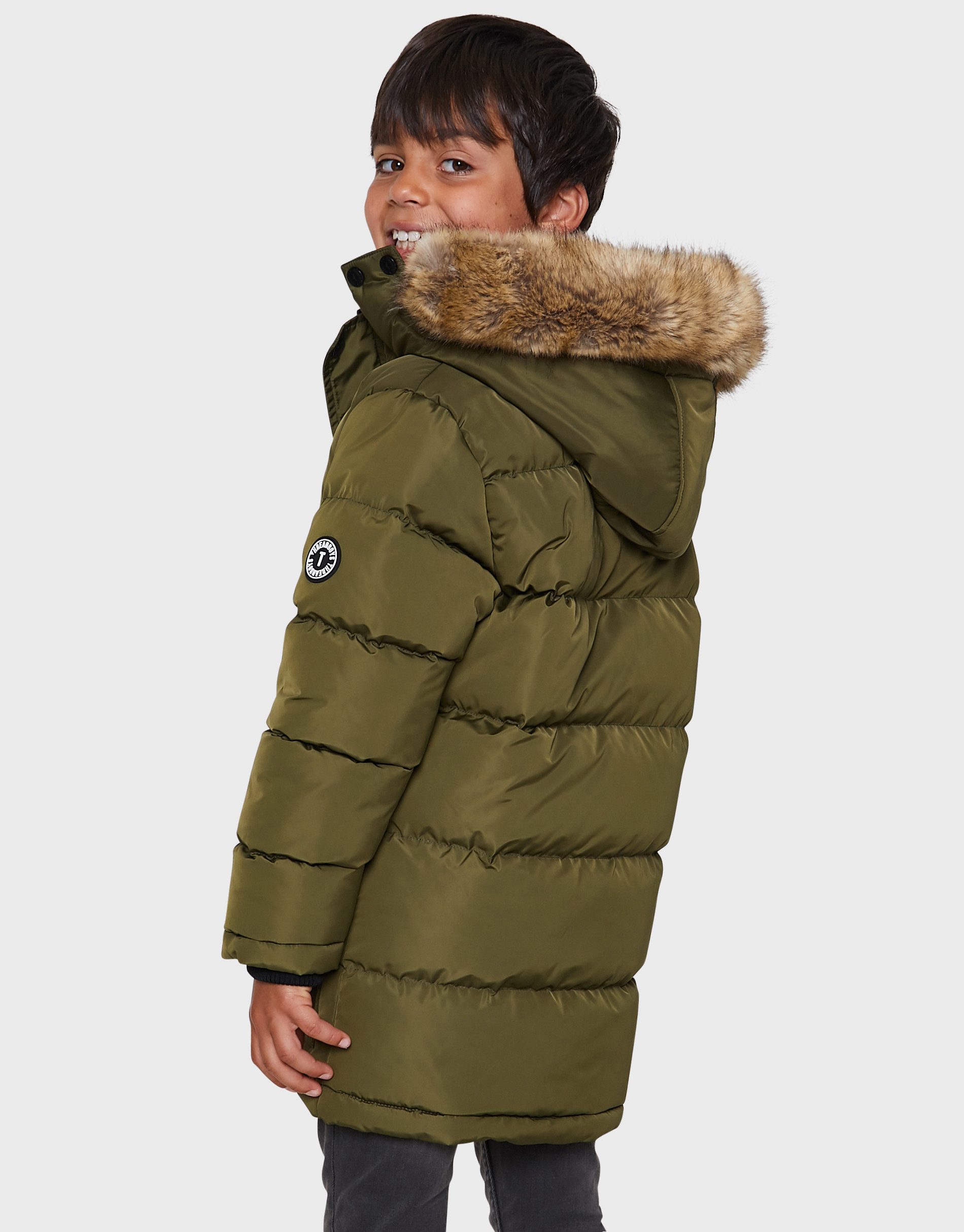 Threadboys Steppjacke Puffer Hugos mit Kapuze