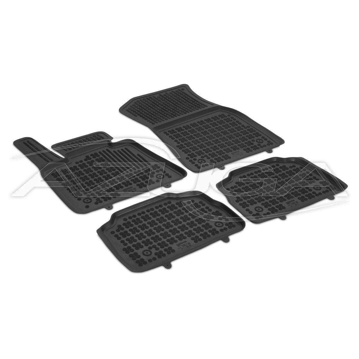 Gummi-Fußmatten Hohe für AZUGA Auto-Fußmatten X6 ab passend SUV (G06) für BMW X6 BMW 11/2019,