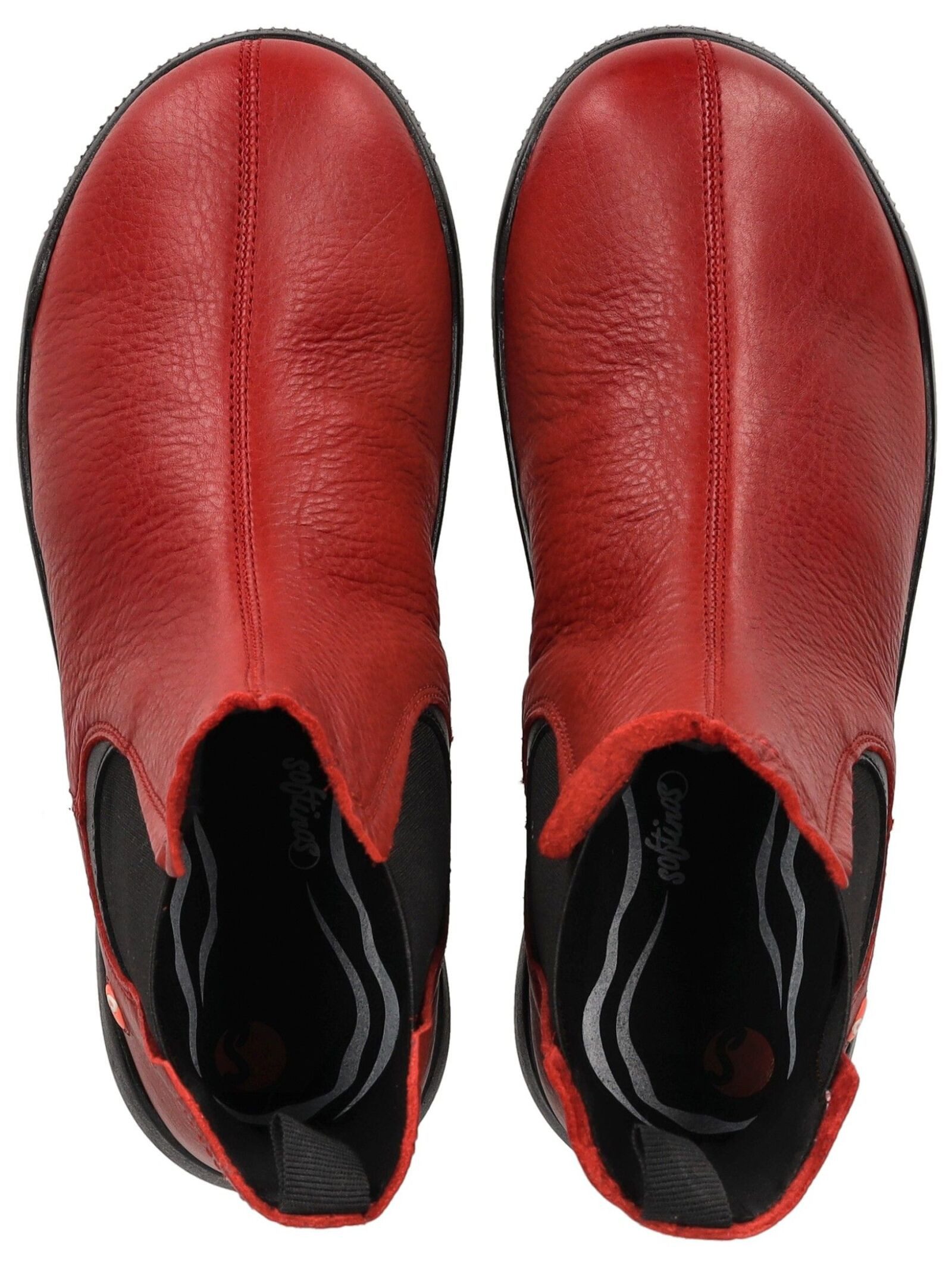 softinos softinos Stiefelette Leder/Textil Stiefelette