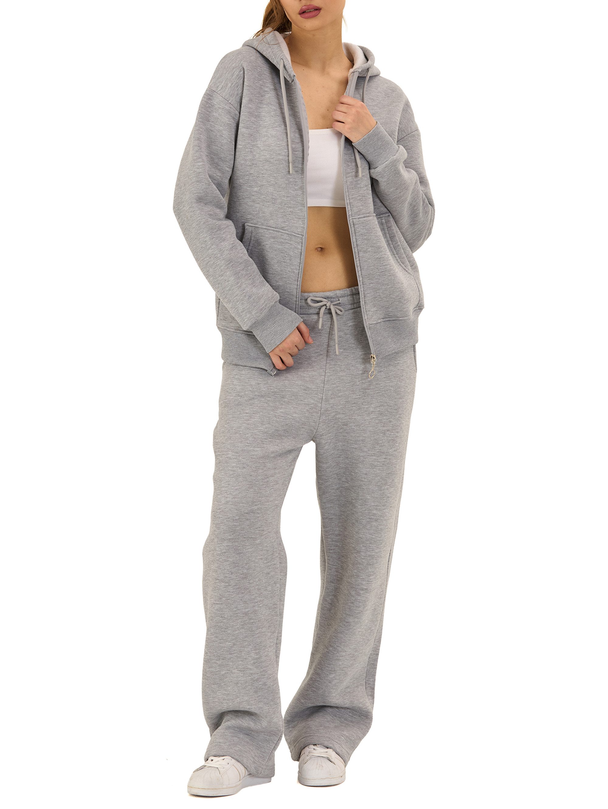 RedBridge Jogginganzug Oversized mit Hoodie Loungewear (Set, 2-tlg)