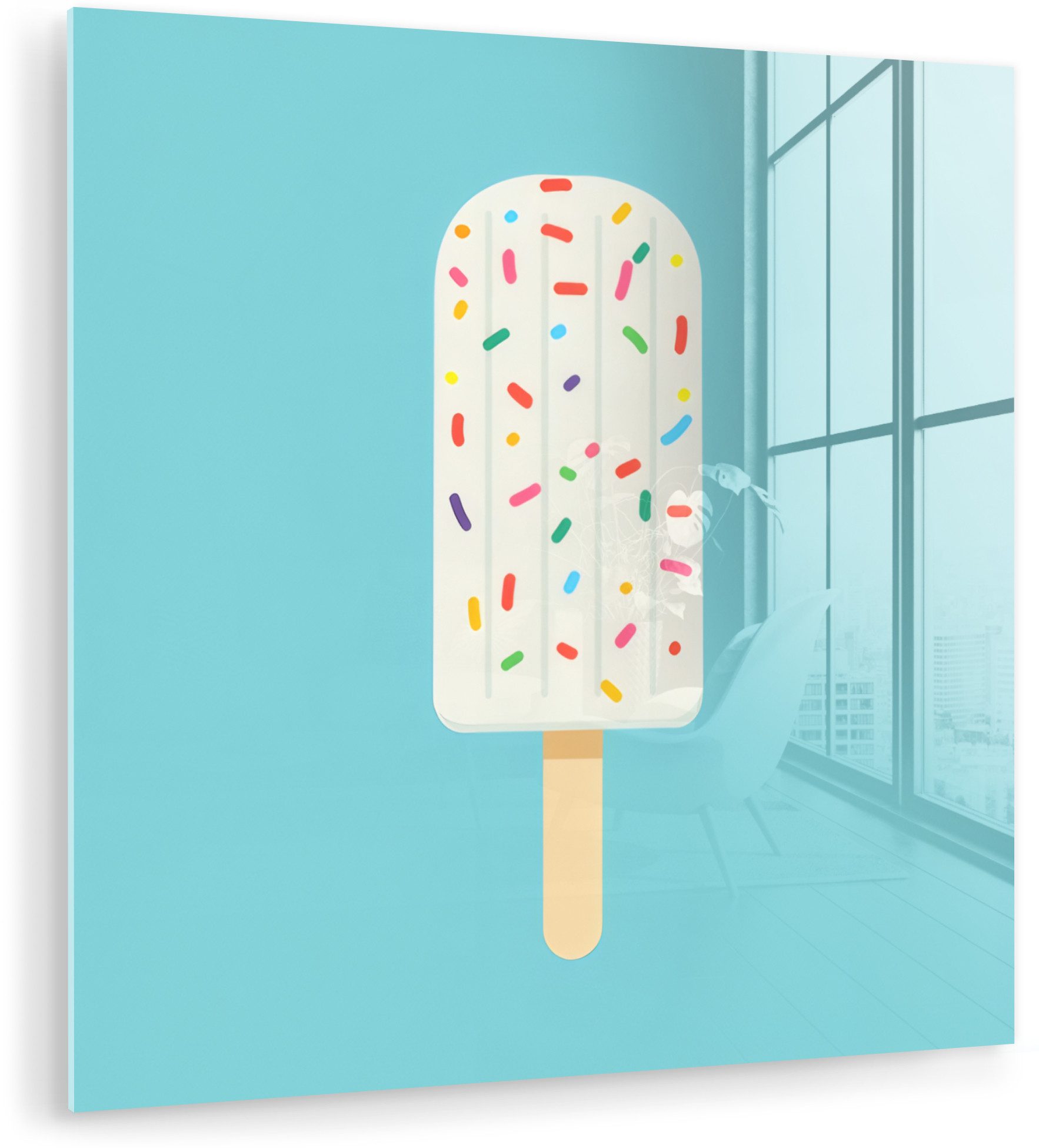 Eiscreme - Stange - Streusel