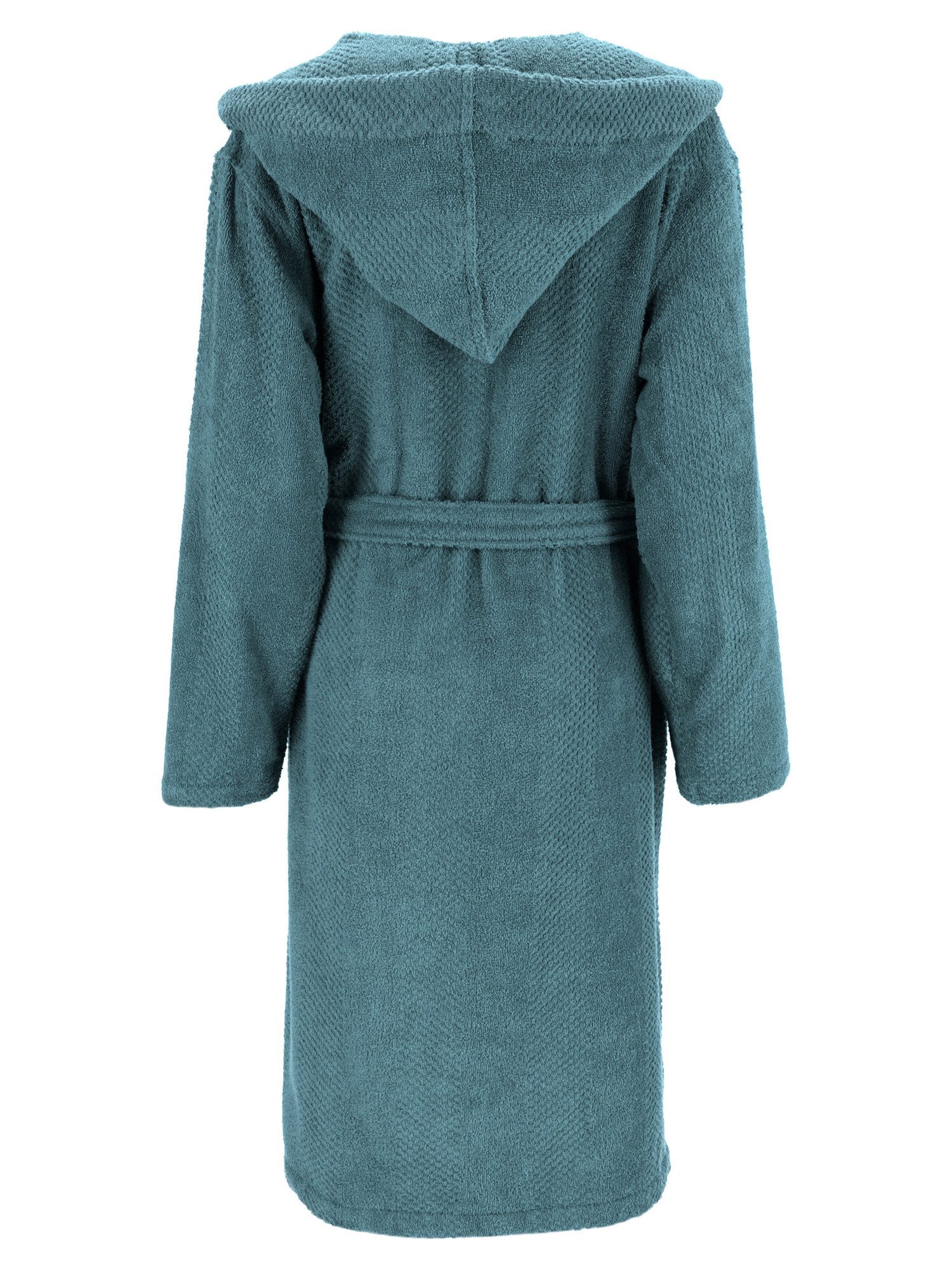 Vossen Unisex-Bademantel Unisex Bademantel mit Kapuze Samu, 100% Baumwolle günstig online kaufen