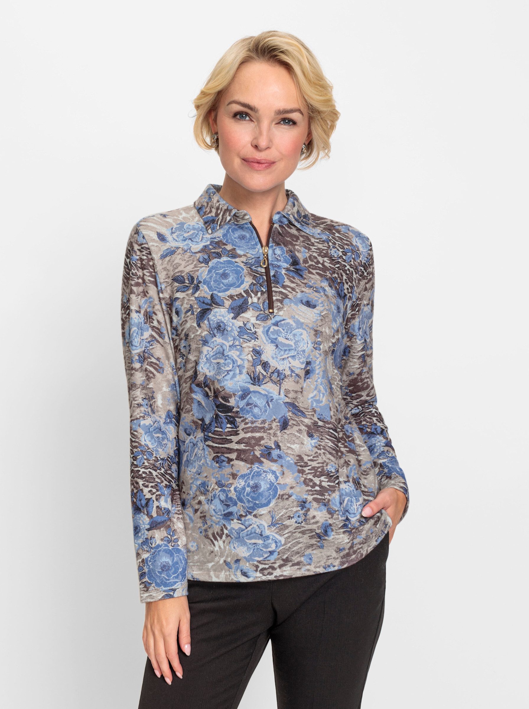 Witt T-Shirt Poloshirt Langarm günstig online kaufen