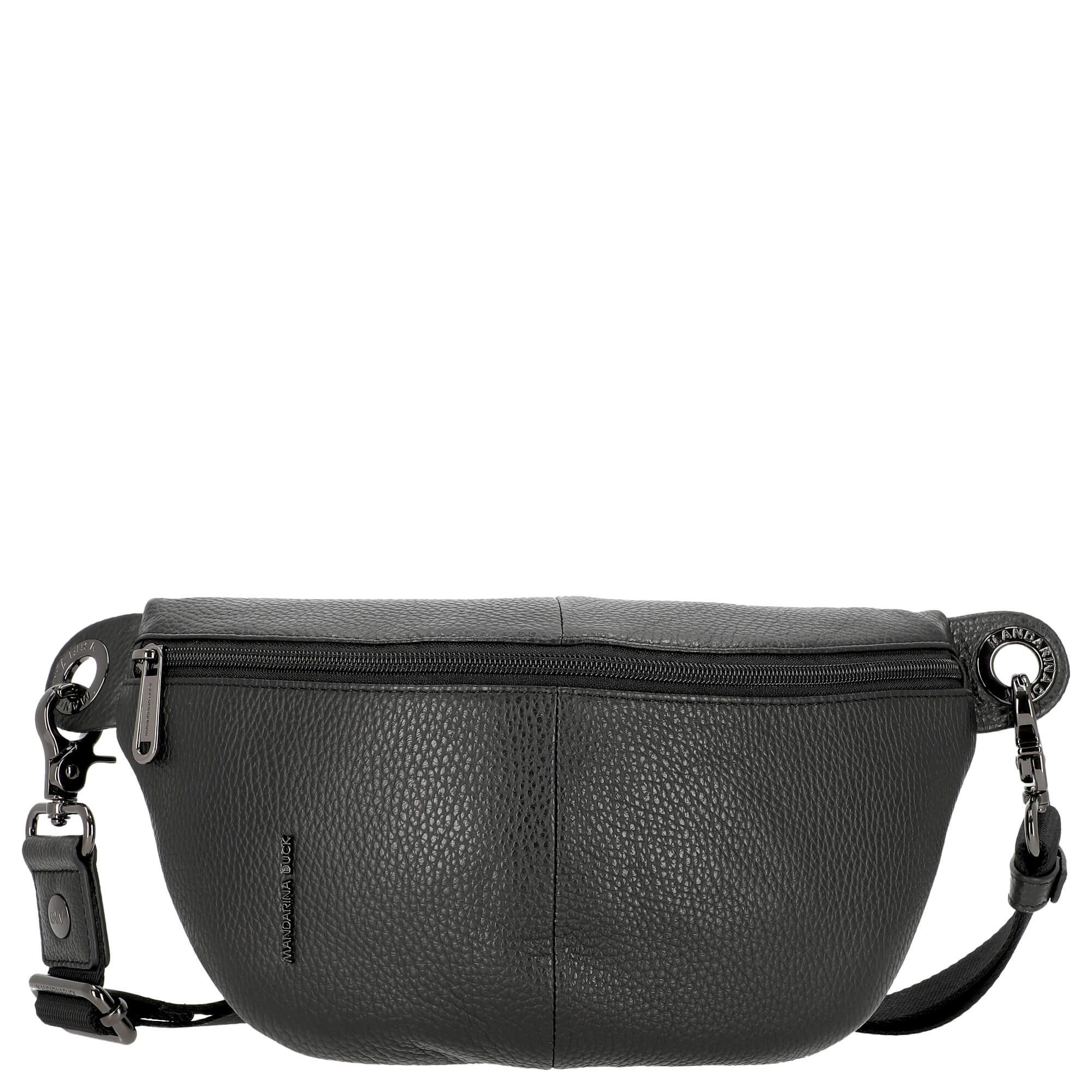 Bauchtasche Mellow Leather Bum Bag - Gürteltasche 30 cm (nero)