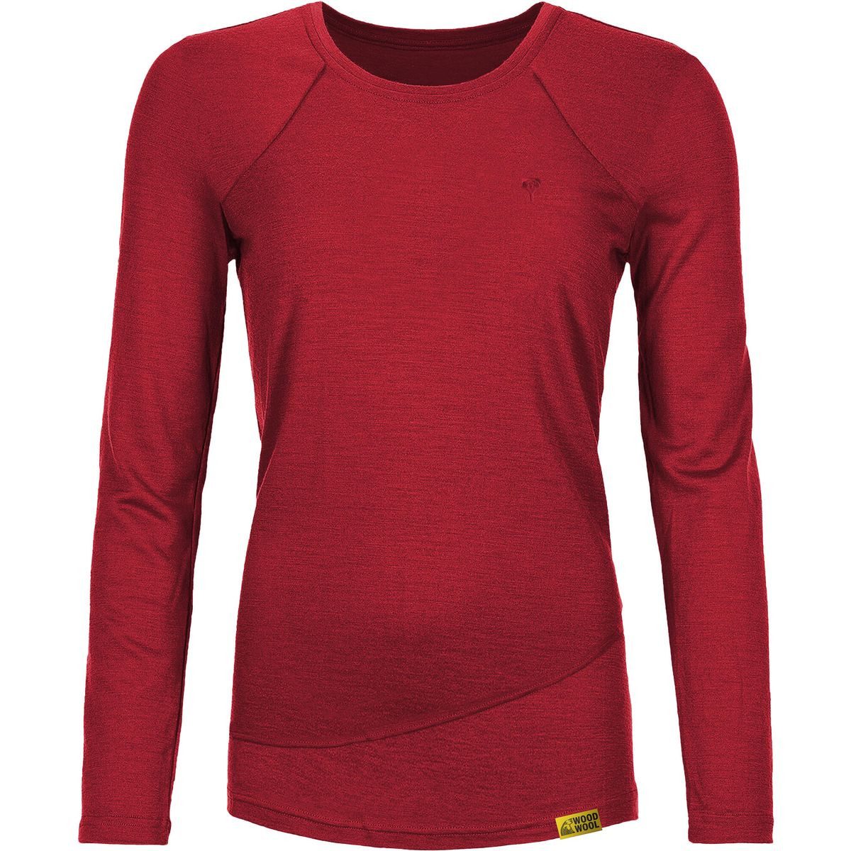 Grüezi bag Longsleeve Woodwool Longsleeve Lady Chapel Vielseitiges und funktionales Longsleeve für Outdoor-Aktivitäten, aus