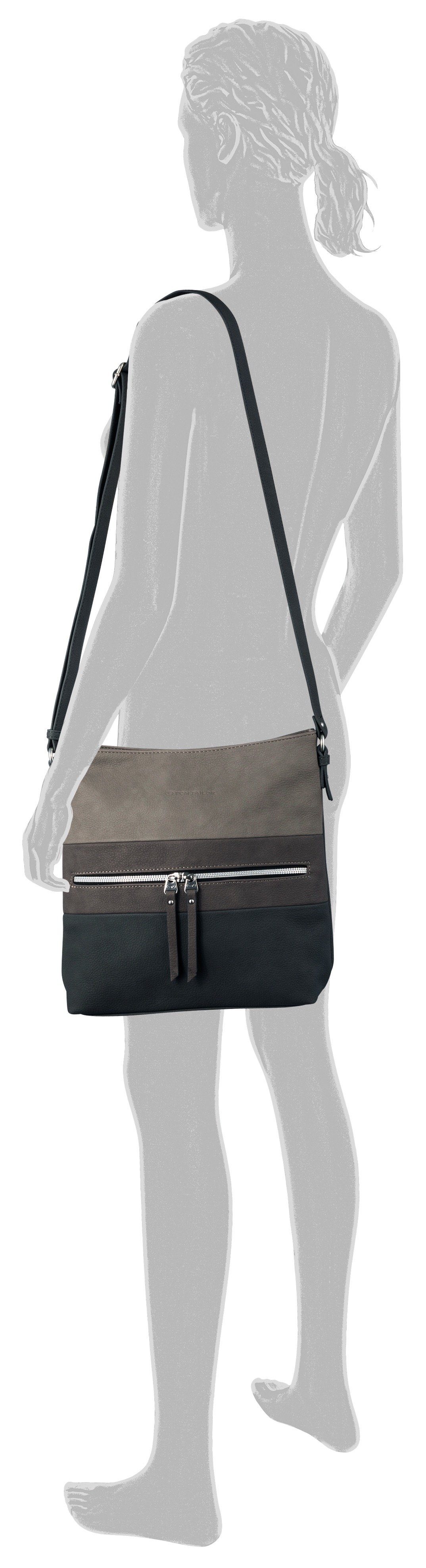 TOM TAILOR Umhängetasche ELLEN Cross bag L, mit schickem Farbverlauf günstig online kaufen
