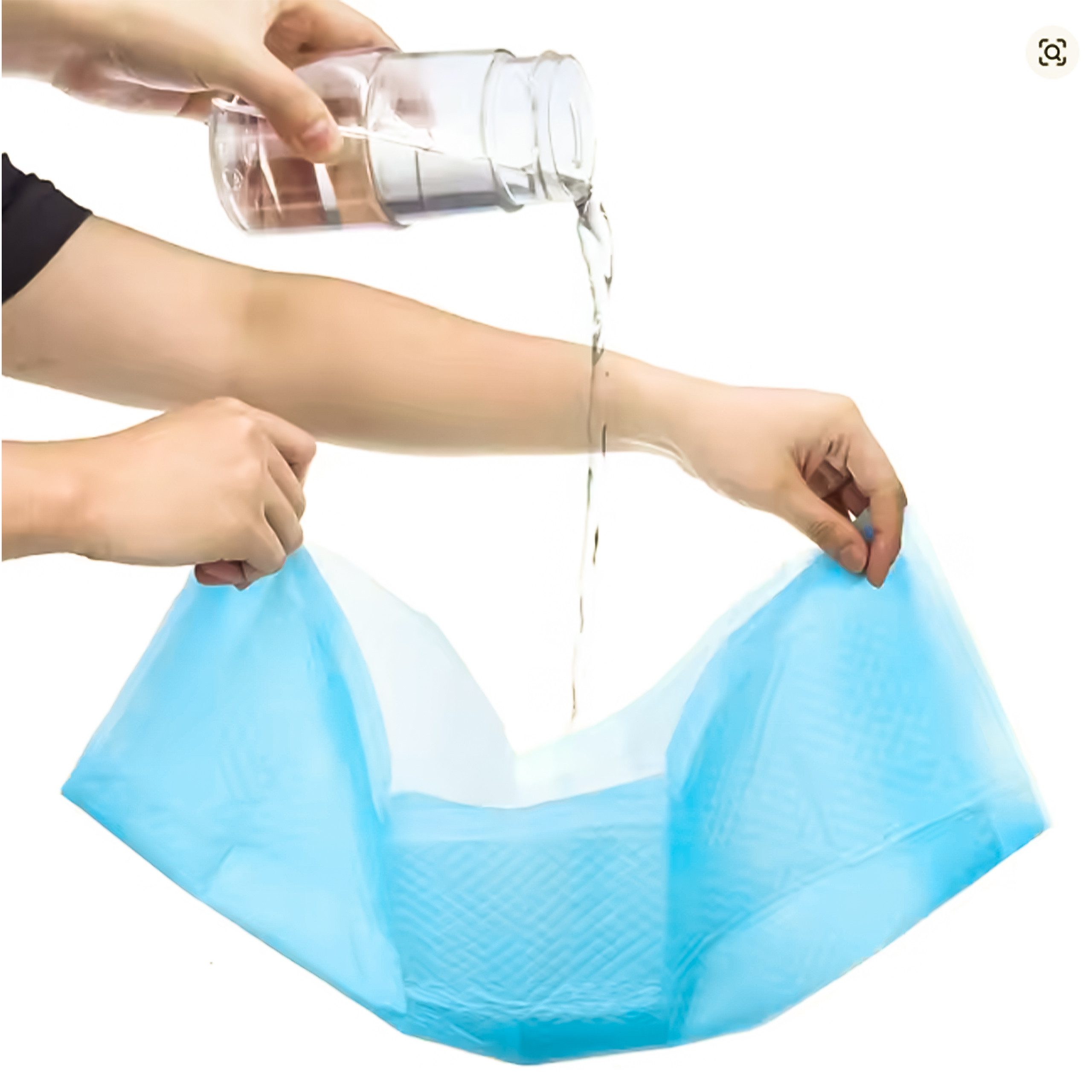 Moto Active Tierdecke Hundetoilette Welpenunterlage Trainingsunterlage Hundepads, Vliesstoff, Zellstoff, PE-Folie, Hygiene-Unterlage Hund Katze Saugfähig Auslau – Bild 4 von 5