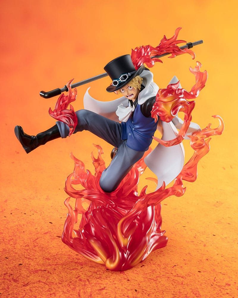 Bandai Tamashii Nations Merchandise-Figur One Piece Figuarts ZERO Extra Battle Sabo Fire Fist Rook Check 19 cm