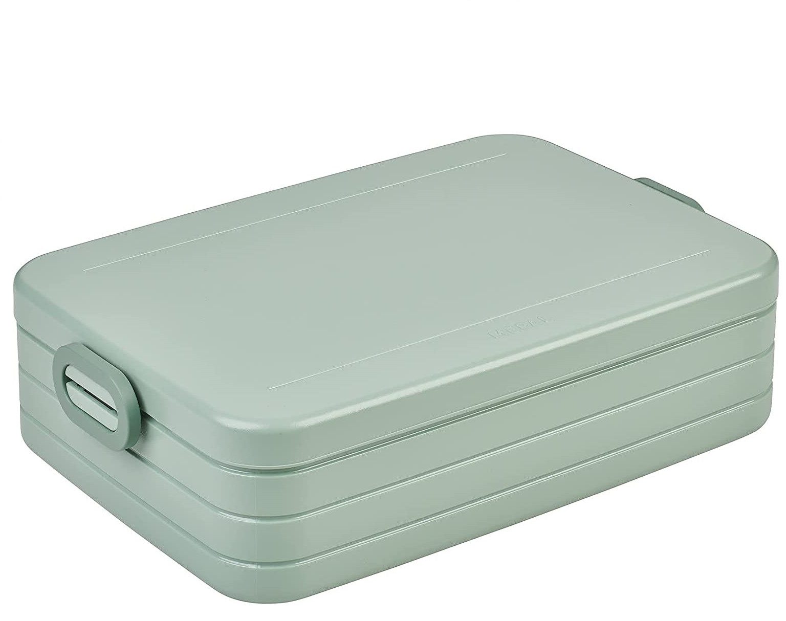 Mepal Lunchbox Lunchbox Take A Break Large, 1500 ml, mit Fächern für bis zu 8 Brote, Ideal für Mealprep, Nordic Sage Farbe