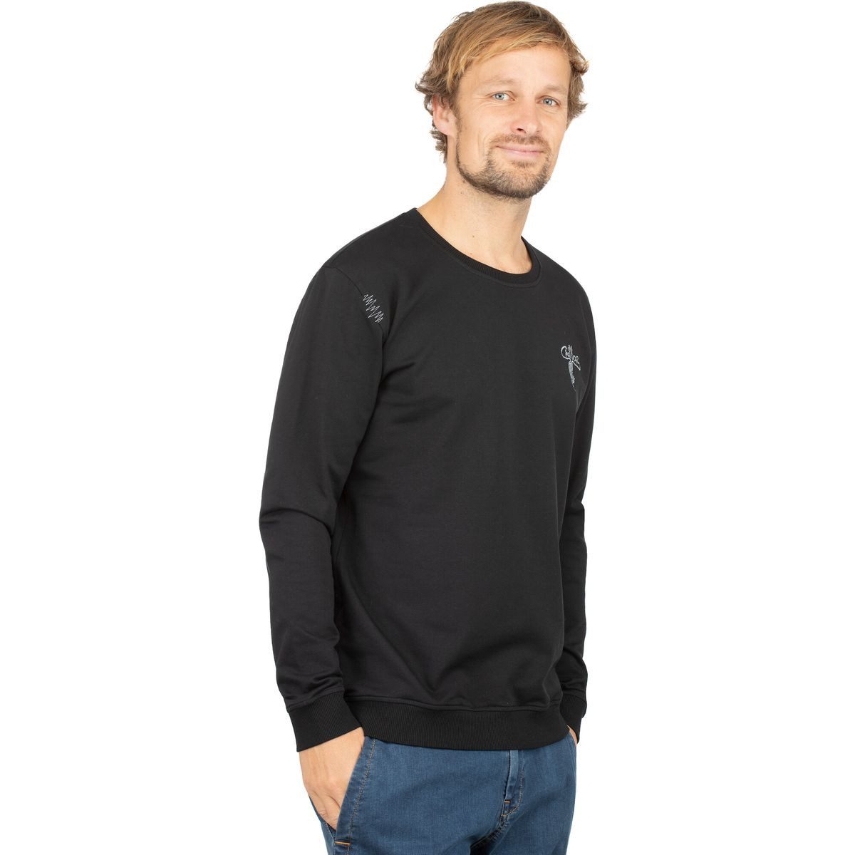 Chillaz Sweatshirt Hokkaido Chillaz Rope Hochwertiger, elastischer Herrenpullover aus Wolle, ideal für