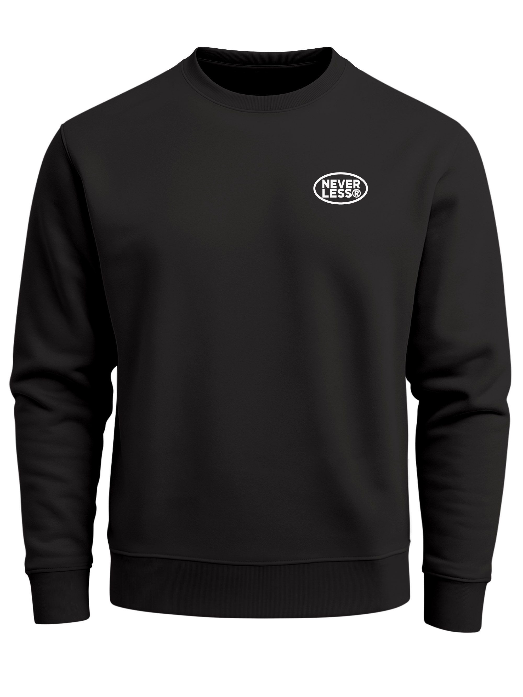 Sweatshirt Sweatshirt Herren Pullover mit Backprint Palmenmotiv South Beach