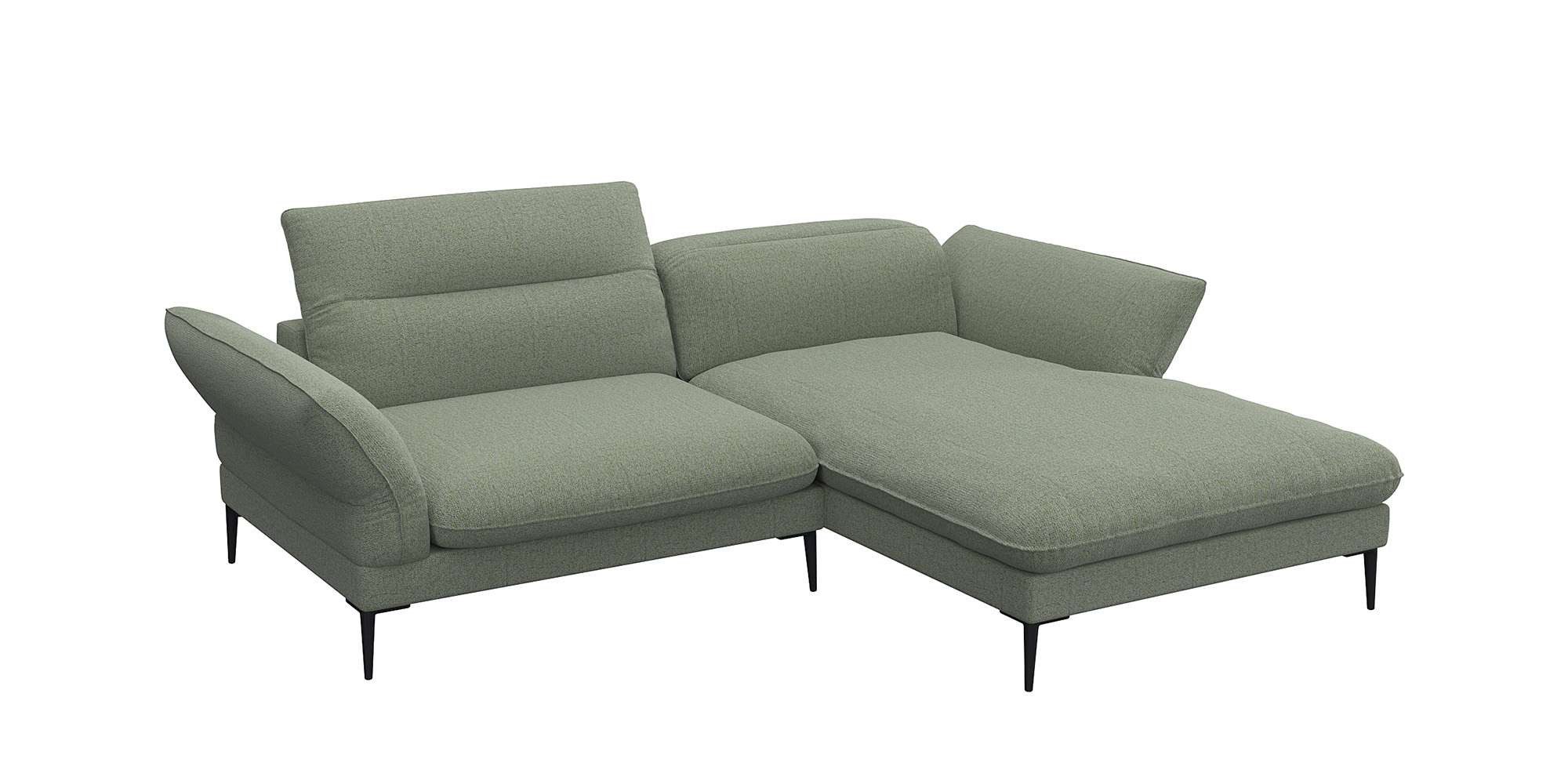 FLEXLUX Ecksofa Salino, Funktionssofa mit Recamiere, günstig online kaufen