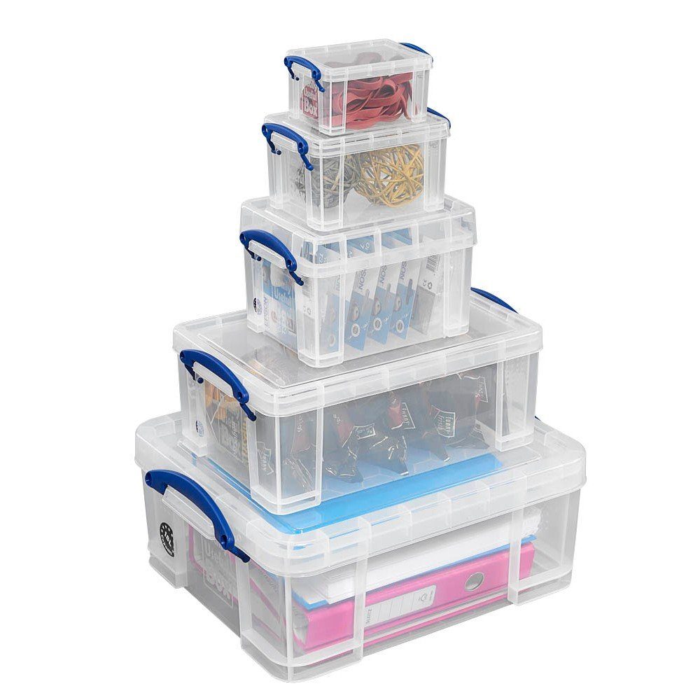 REALLYUSEFULBOX Aufbewahrungsbox Really Useful Box Aufbewahrungsboxen Set 18l, 9l