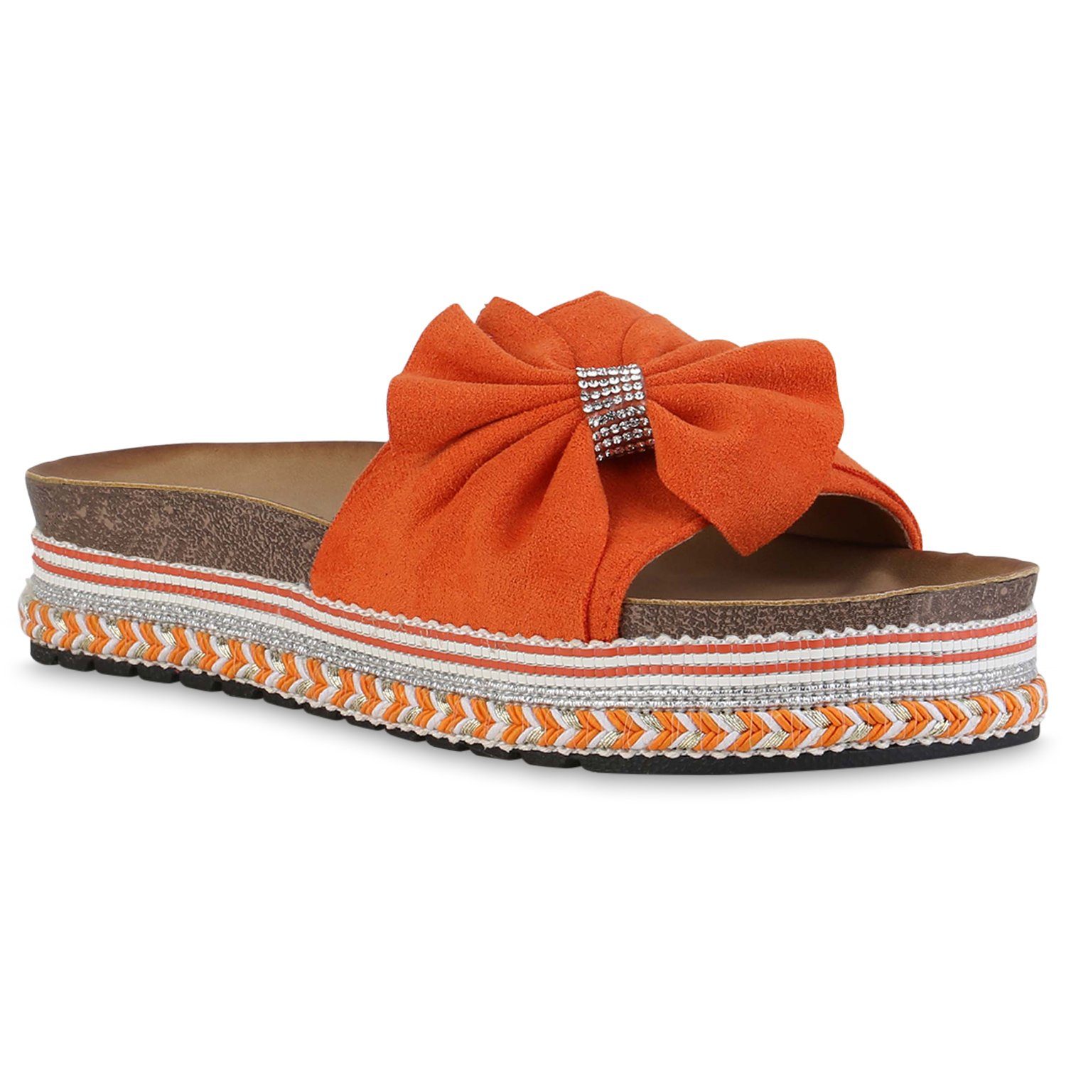 VAN HILL 840278 Sandalette Schuhe Orange