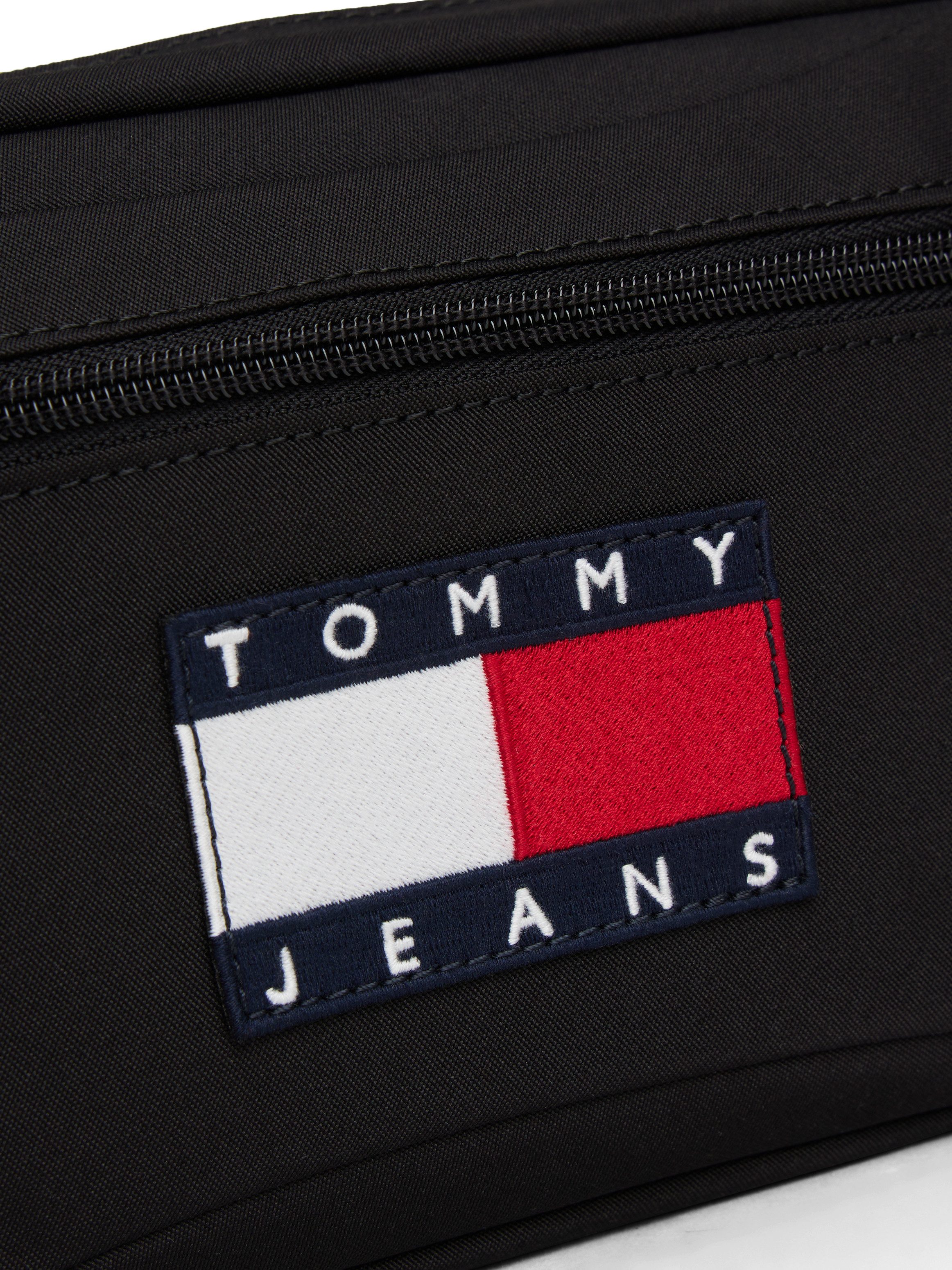 Tommy Jeans Kulturbeutel TJM ARCHIVE WASHBAG, Unisex Minibag, Kosmetiktasche mit Tommy Jeans Logoaufnäher