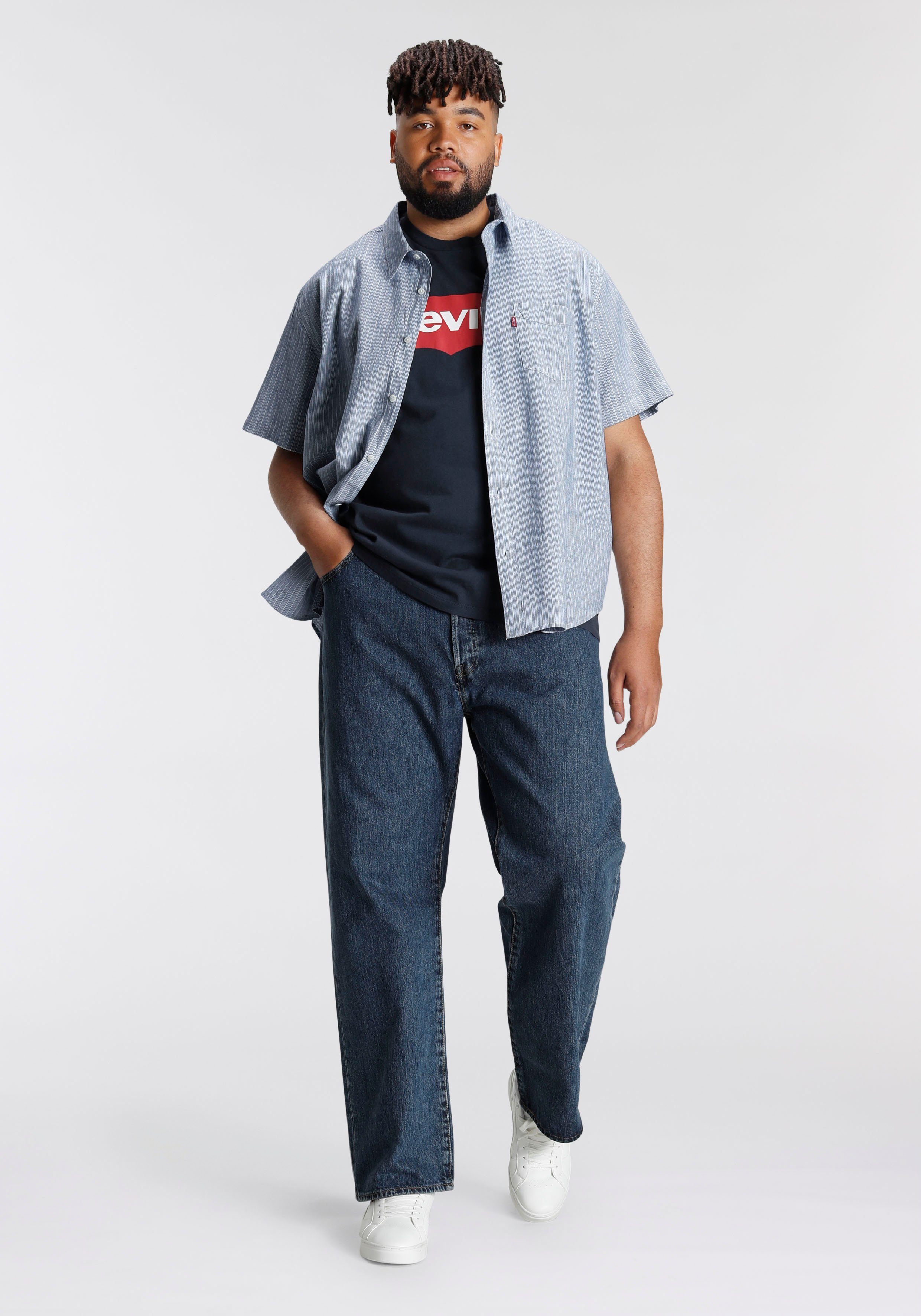 Levi's® Plus T-Shirt LE B&T BIG GRAPHIC TEE mit Logofrontprint – Bild 4 von 5