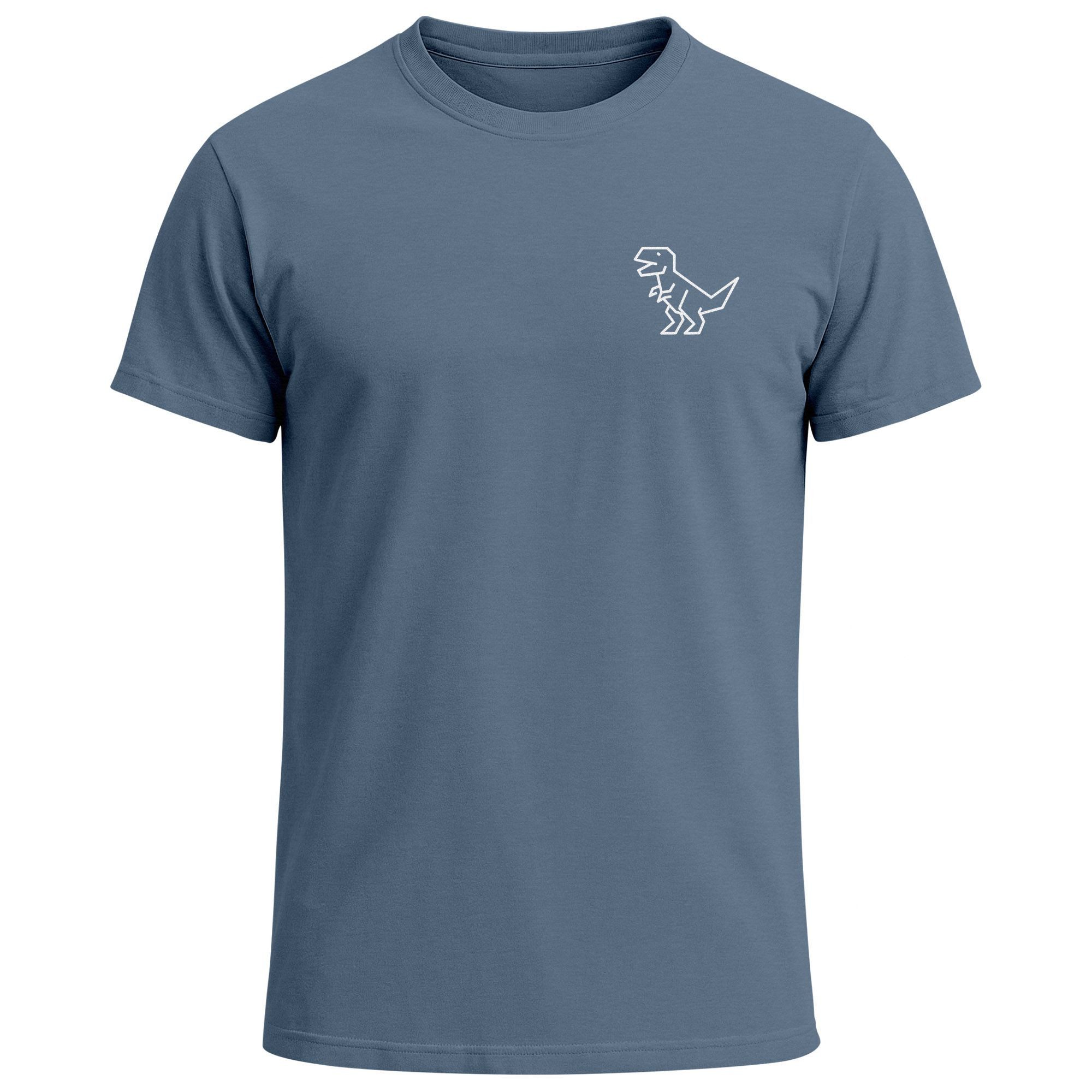 Neverless Print-Shirt Herren T-Shirt mit Dino Print – Lustiges T-Rex Logo a günstig online kaufen
