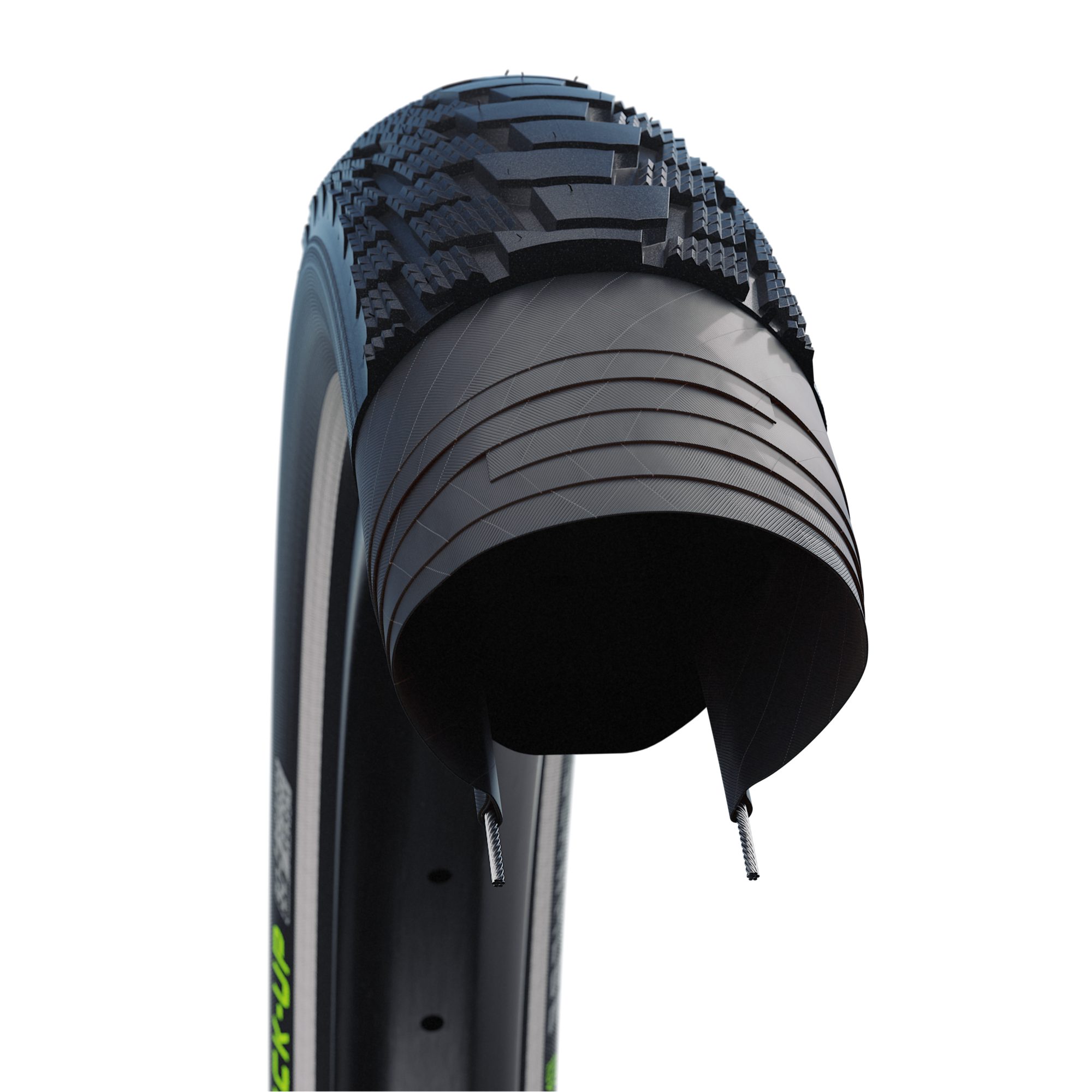 Schwalbe Fahrradreifen 2x Schwalbe Pick Up 60-584 Super Defense 27.5x2.35 Fahrradreifen, (2-tlg), Drahtreifen