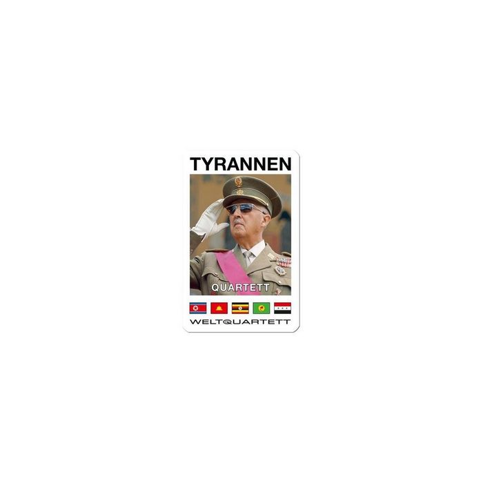 Weltquartett Spiel 1001 - TYRANNEN-QUARTETT - Diktatoren der Welt (DE-Ausgabe)
