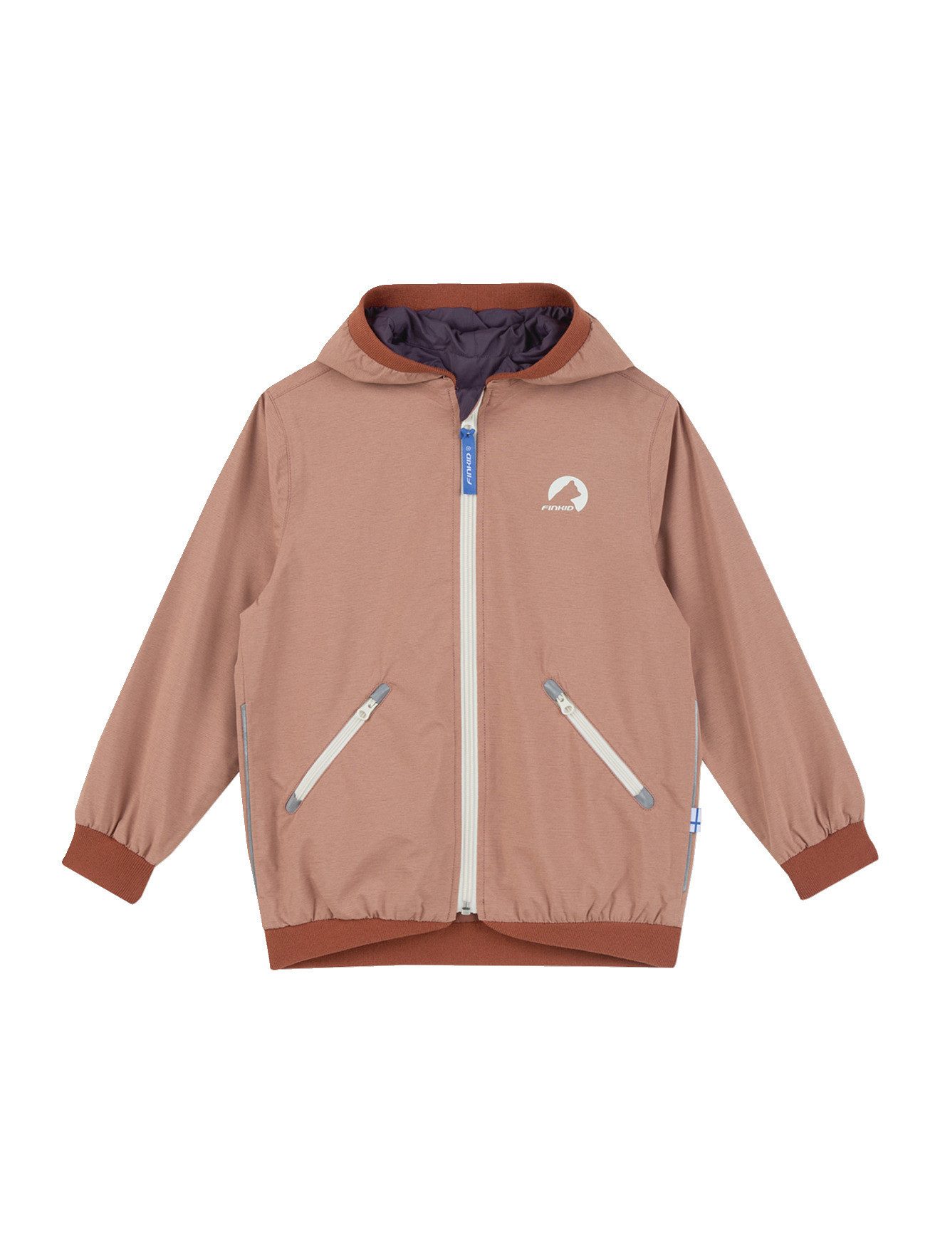 Finkid Regenjacke Wendbare Kinder Regenjacke MUUTUVA